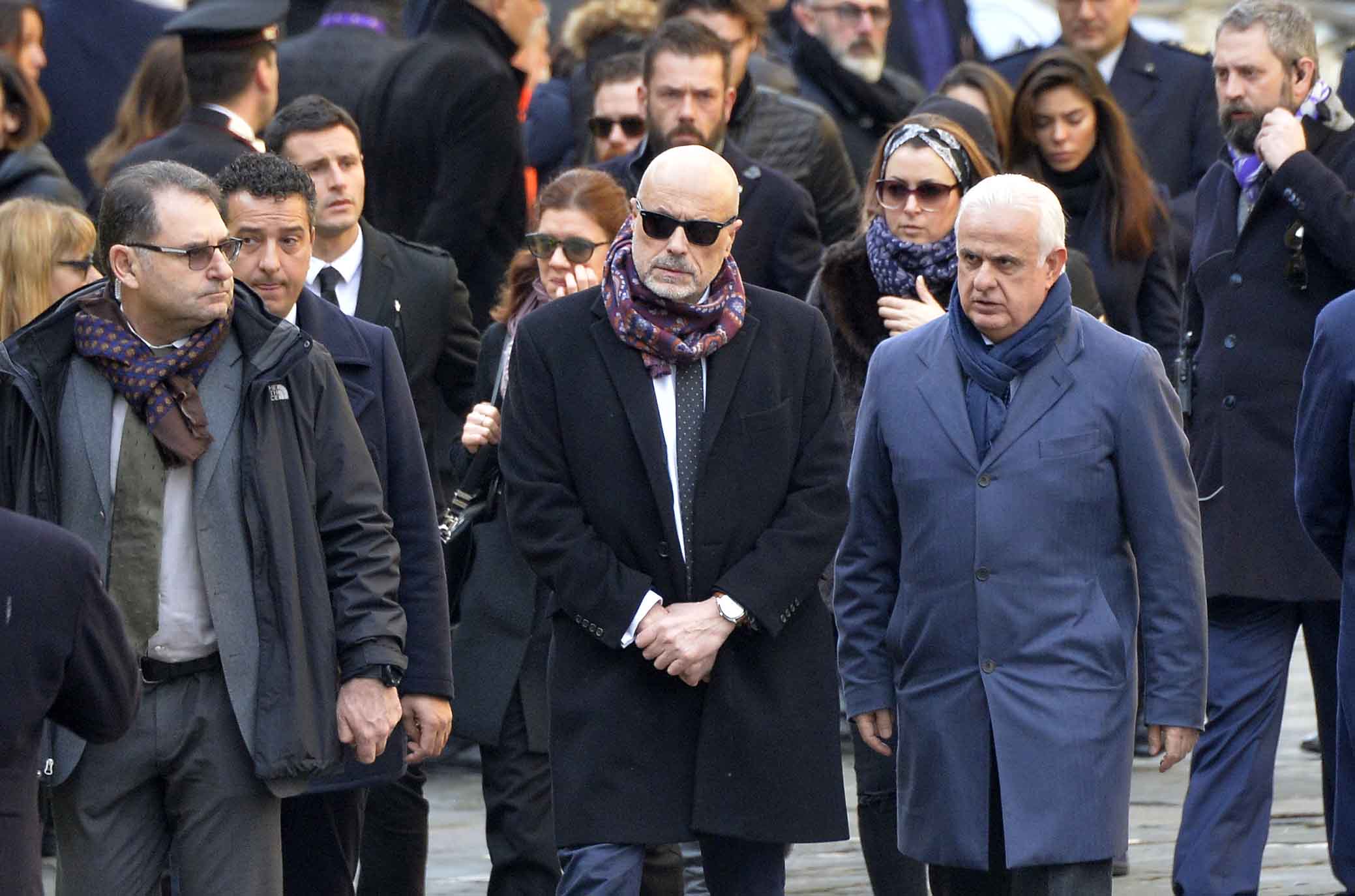 FIORENTINA 08-03-2018 I FUNERALI SOLENNI DEL CAPITANO DAVIDE ASTORI NELLA BASILICA DI SANTA CROCE A FIRENZE. SILPRESS/GALASSI SILVANO