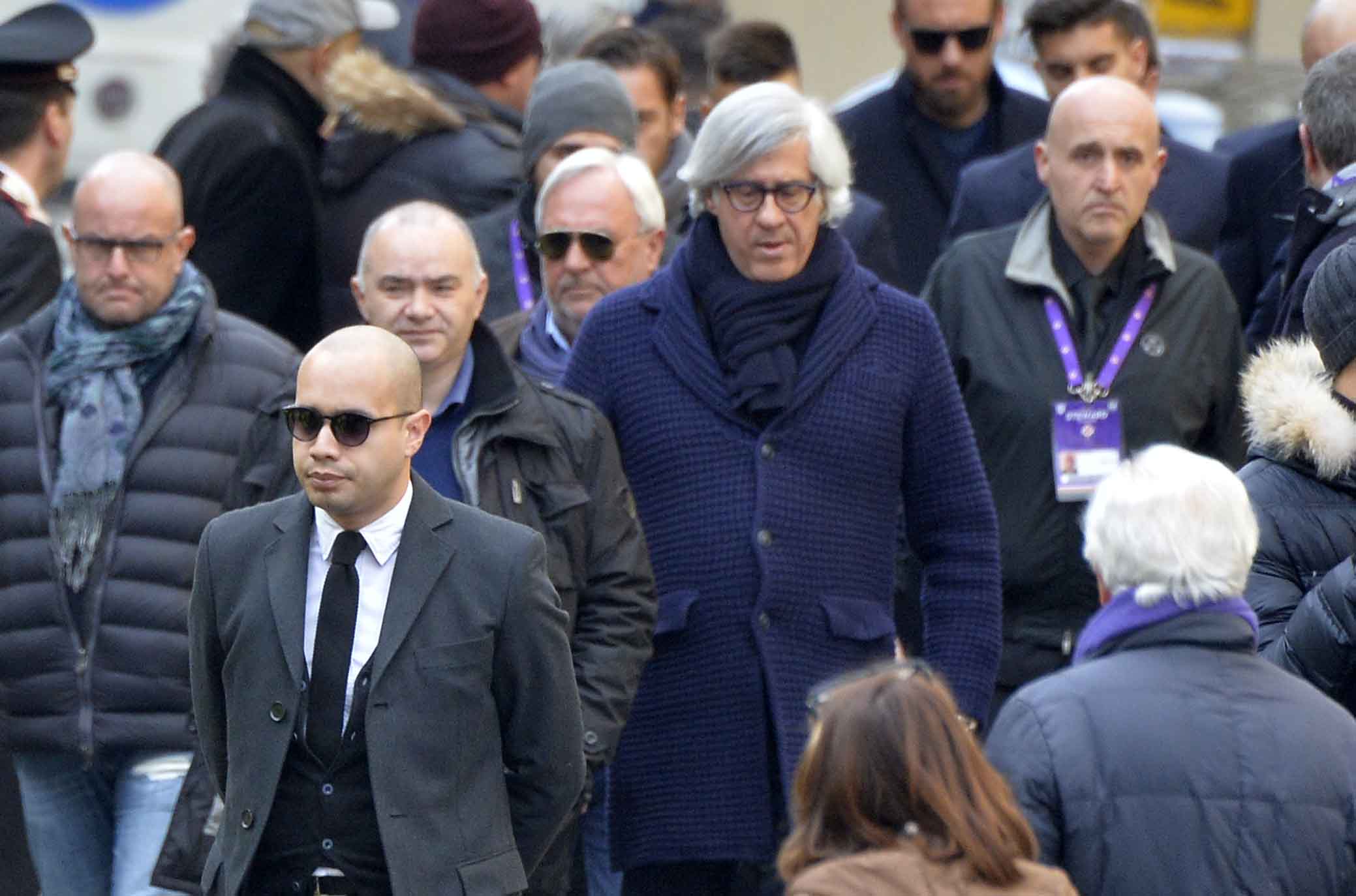FIORENTINA 08-03-2018 I FUNERALI SOLENNI DEL CAPITANO DAVIDE ASTORI NELLA BASILICA DI SANTA CROCE A FIRENZE. SILPRESS/GALASSI SILVANO