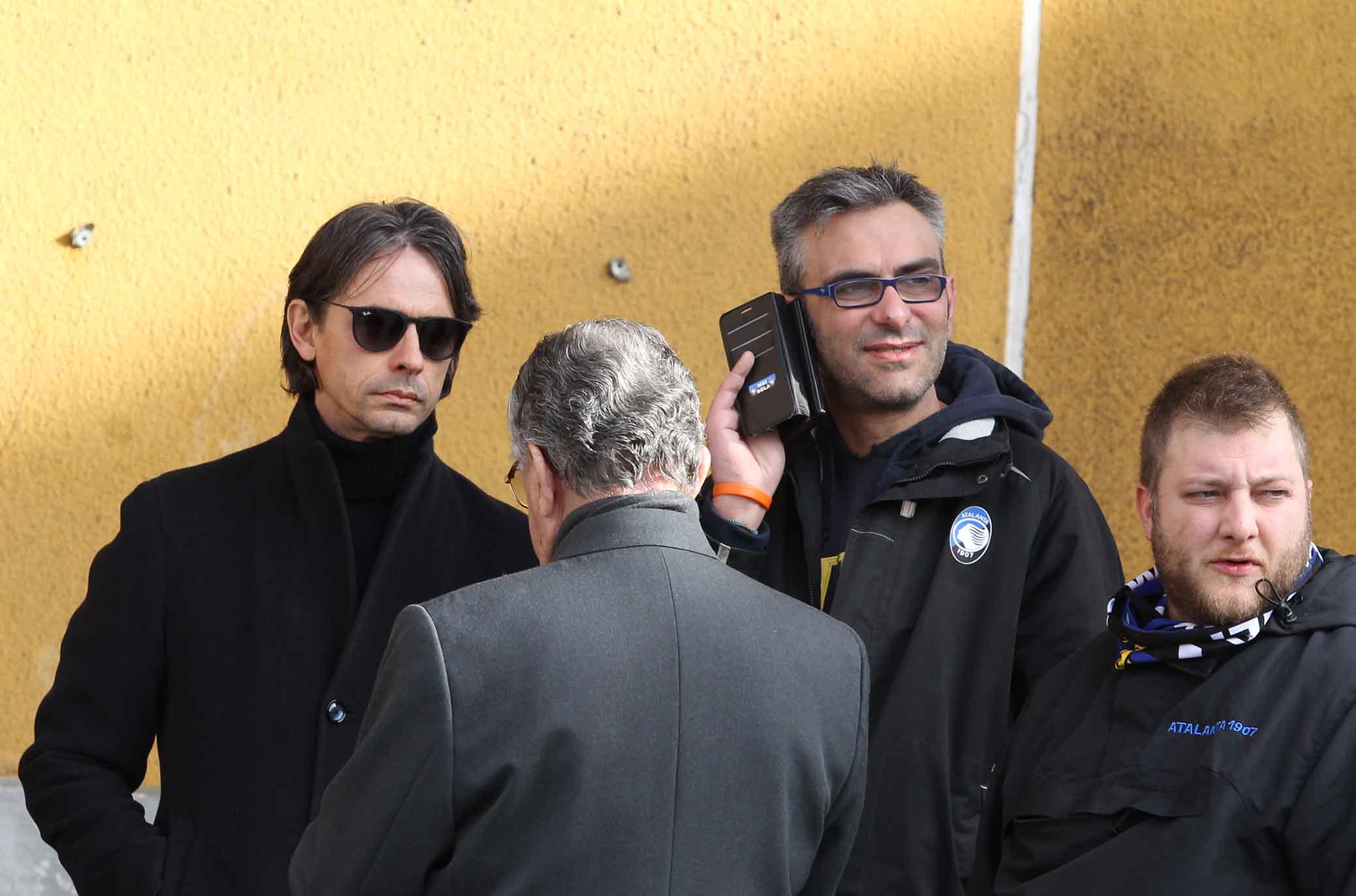31-03-2018 Rivolta D'Adda Ph Alberto Mariani Silpress , funerali di Emiliano Mondonico allenatore Fiorentina ,Atalanta,Torino, Albinoleffe Nella Foto, la cerimonia di Emiliano Mondonico. , inzaghi