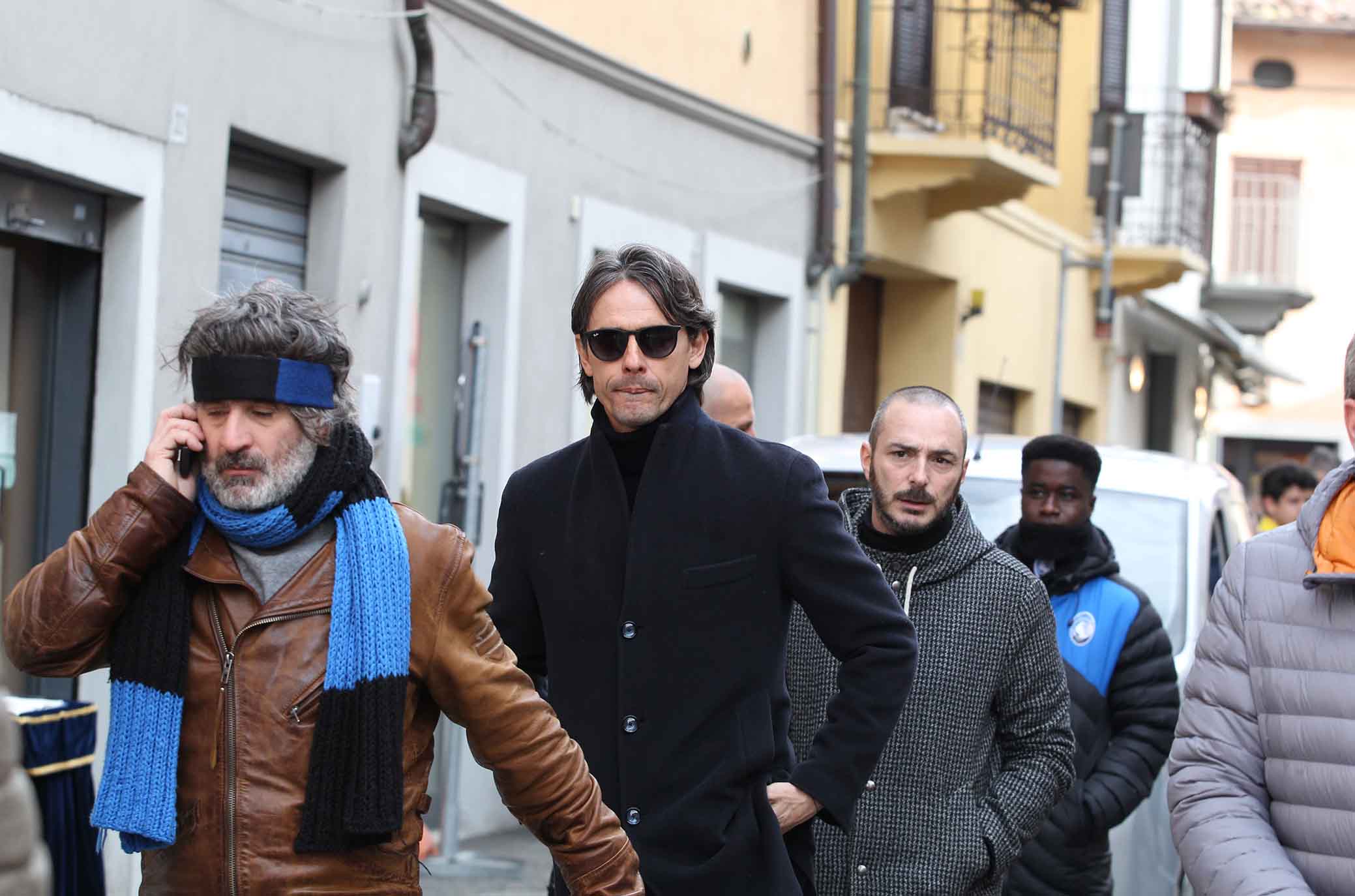 31-03-2018 Rivolta D'Adda Ph Alberto Mariani Silpress , funerali di Emiliano Mondonico allenatore Fiorentina ,Atalanta,Torino, Albinoleffe Nella Foto, la cerimonia di Emiliano Mondonico. , inzaghi