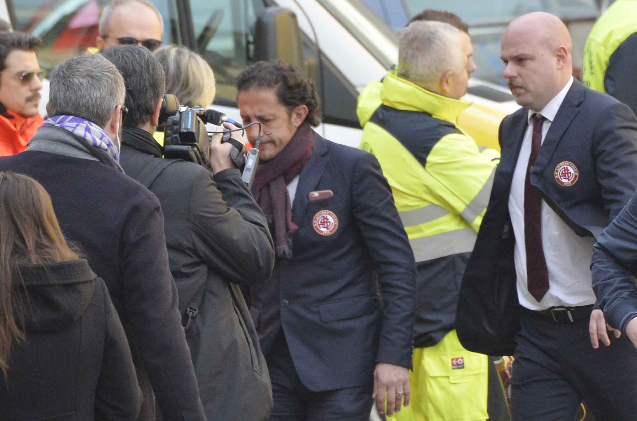 FIORENTINA 08-03-2018 I FUNERALI SOLENNI DEL CAPITANO DAVIDE ASTORI NELLA BASILICA DI SANTA CROCE A FIRENZE. IGOR PROTTI. SILPRESS/GALASSI SILVANO
