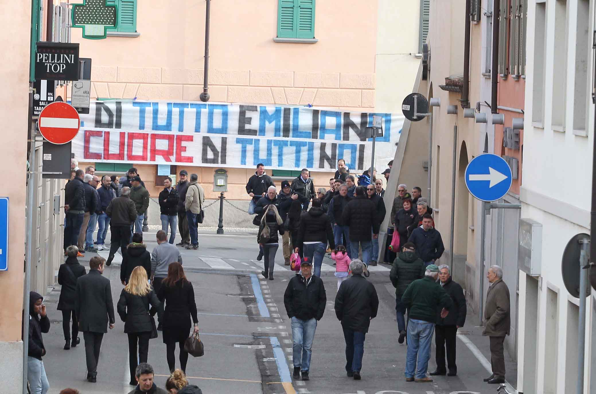 31-03-2018 Rivolta D'Adda Ph Alberto Mariani Silpress , funerali di Emiliano Mondonico allenatore Fiorentina ,Atalanta,Torino, Albinoleffe Nella Foto, la cerimonia di Emiliano Mondonico. ,