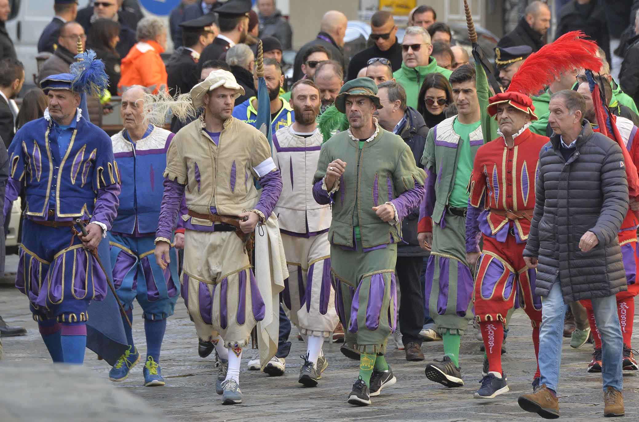 FIORENTINA 08-03-2018 I FUNERALI SOLENNI DEL CAPITANO DAVIDE ASTORI NELLA BASILICA DI SANTA CROCE A FIRENZE. CALCIANTI. SILPRESS/GALASSI SILVANO
