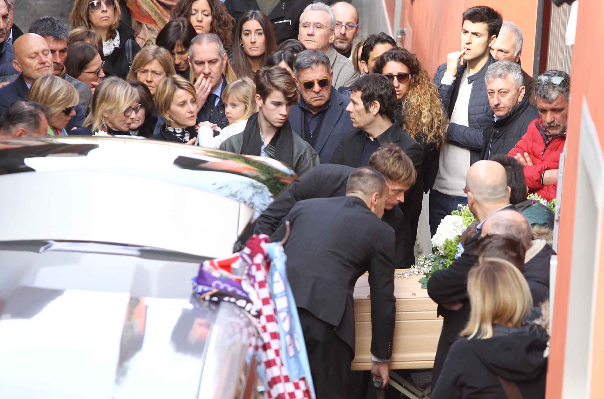 31-03-2018 Rivolta D'Adda Ph Alberto Mariani Silpress , funerali di Emiliano Mondonico allenatore Fiorentina ,Atalanta,Torino, Albinoleffe Nella Foto, la cerimonia di Emiliano Mondonico. ,