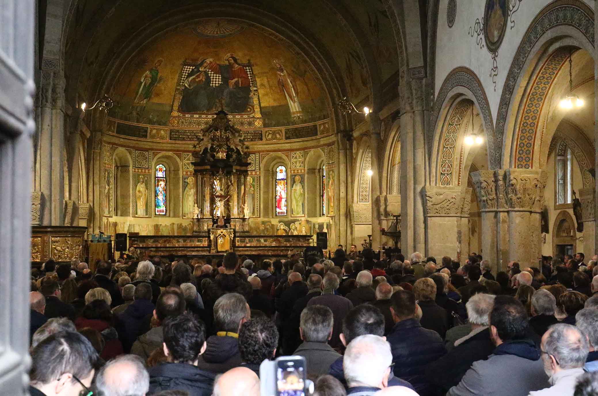31-03-2018 Rivolta D'Adda Ph Alberto Mariani Silpress , funerali di Emiliano Mondonico allenatore Fiorentina ,Atalanta,Torino, Albinoleffe Nella Foto, la cerimonia di Emiliano Mondonico