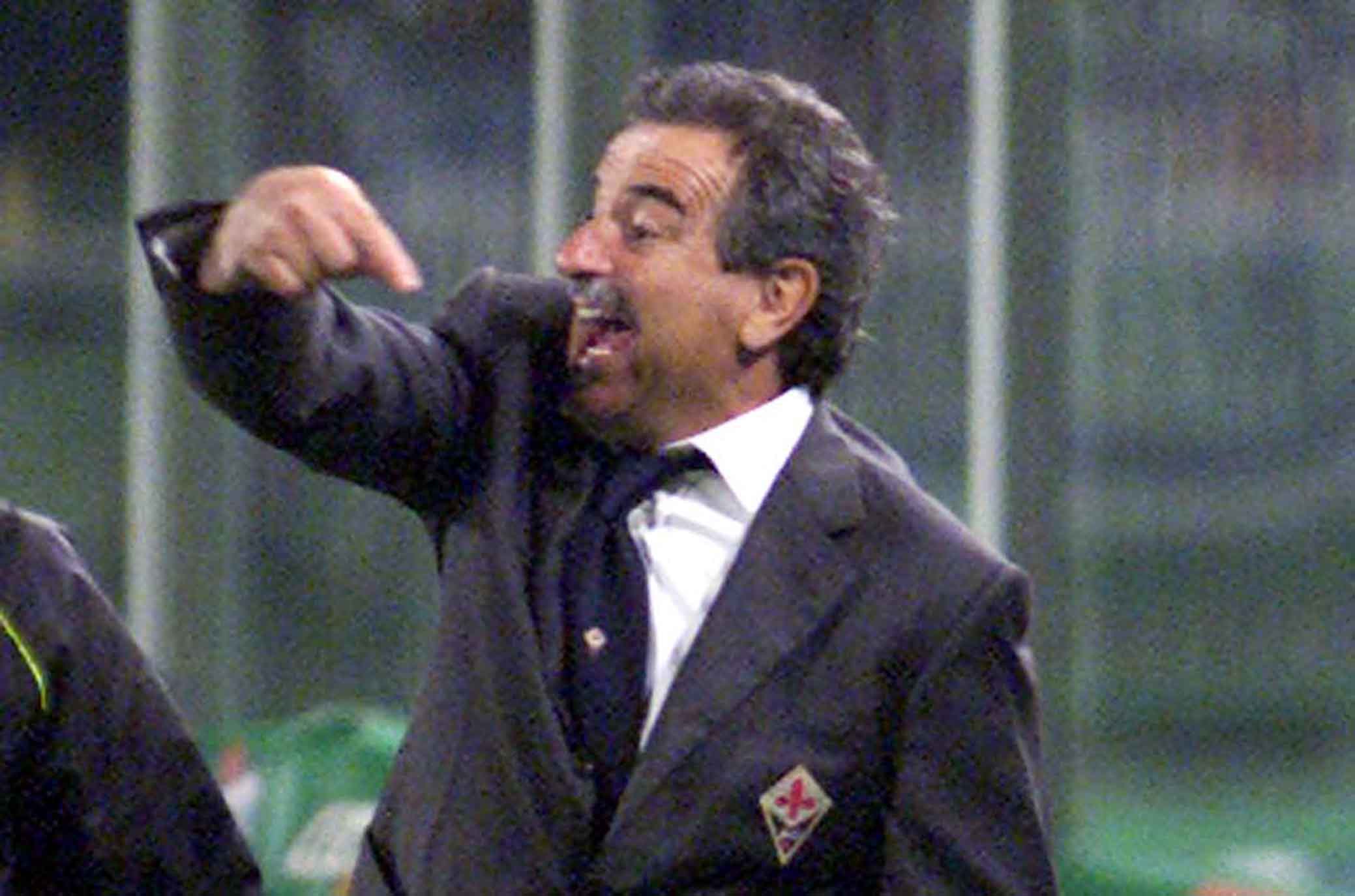Fiorentina-Ascoli 2004. EMILIANO MONDONICO. SILPRESS/GALASSI SILVANO