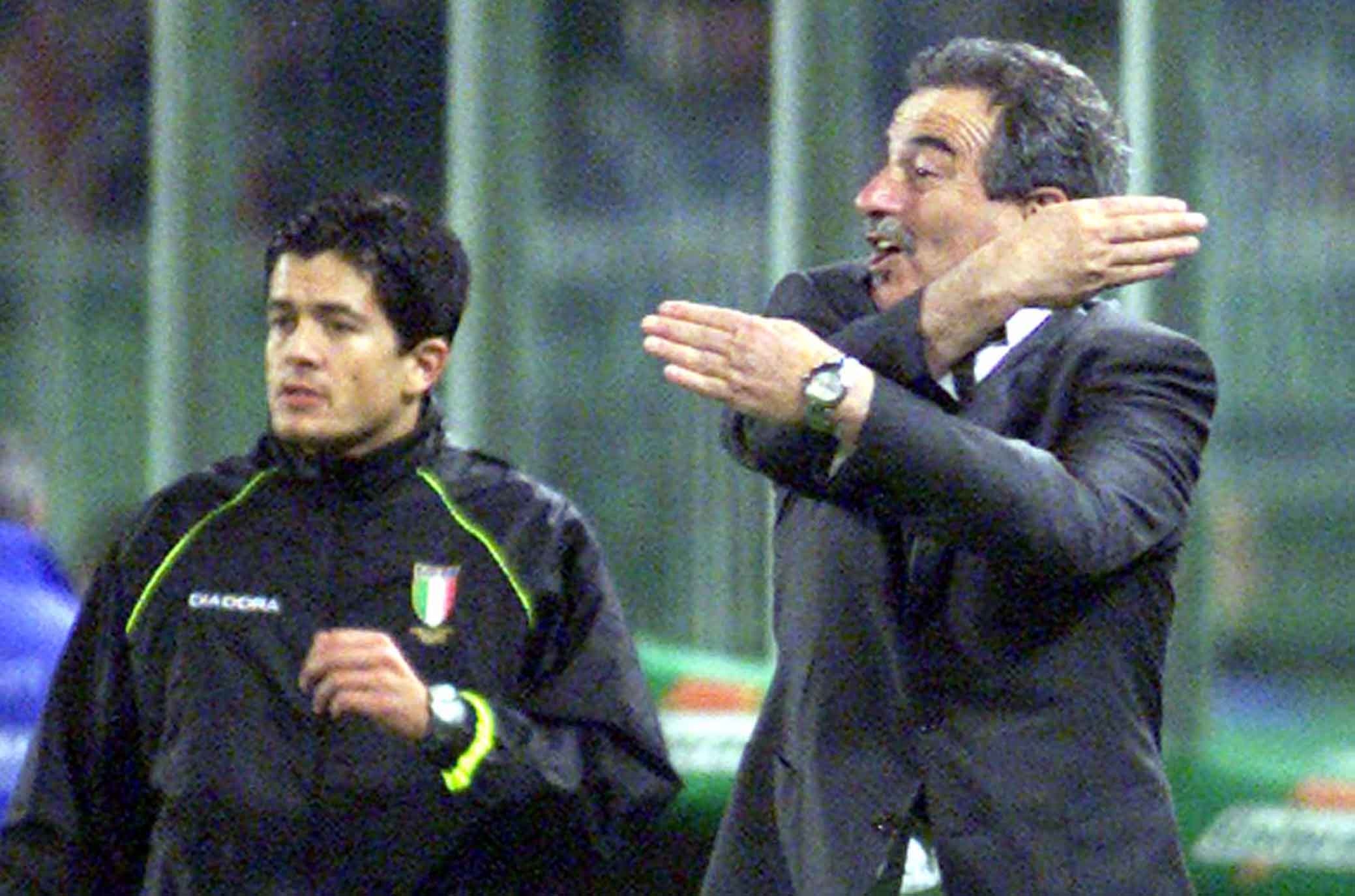 Fiorentina-Ascoli 2004. EMILIANO MONDONICO. SILPRESS/GALASSI SILVANO