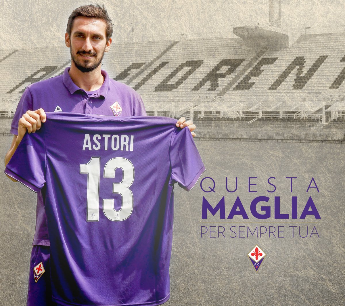 UFFICIALE: FIORENTINA E CAGLIARI RITIRANO LA MAGLIA NUMERO 13