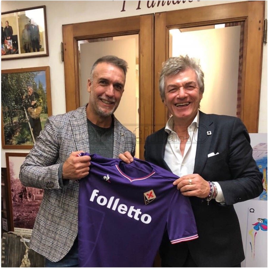 Giancarlo Antognoni e Gabriel Omar Batistuta "Amici per sempre" (FOTO)