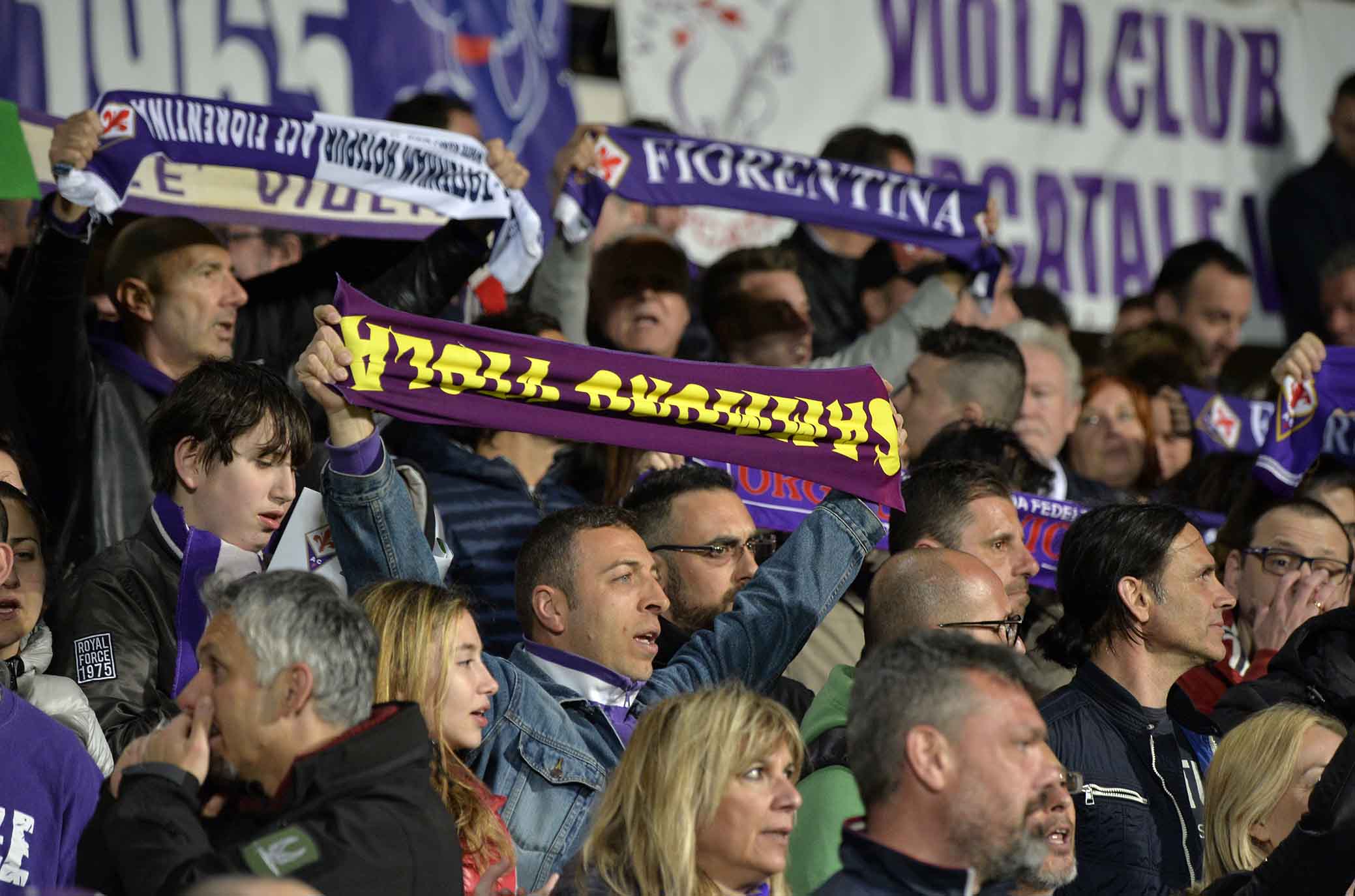 FIORENTINA-LAZIO 18-04-2018 TIFOSI. SILPRESS/GALASSI SILVANO