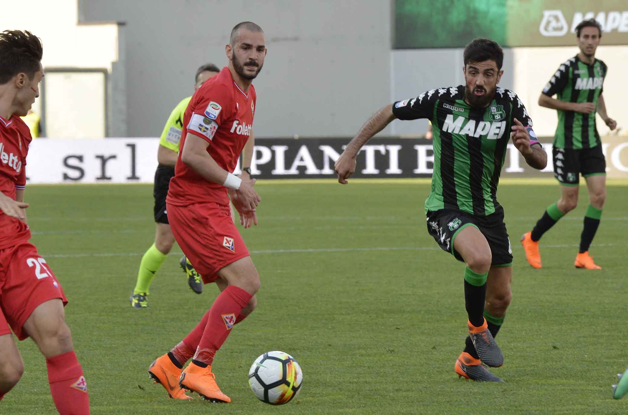 SASSUOLO-FIORENTINA 21-04-2018 RICCARDO SAPONARA. SILPRESS/GALASSI SILVANO