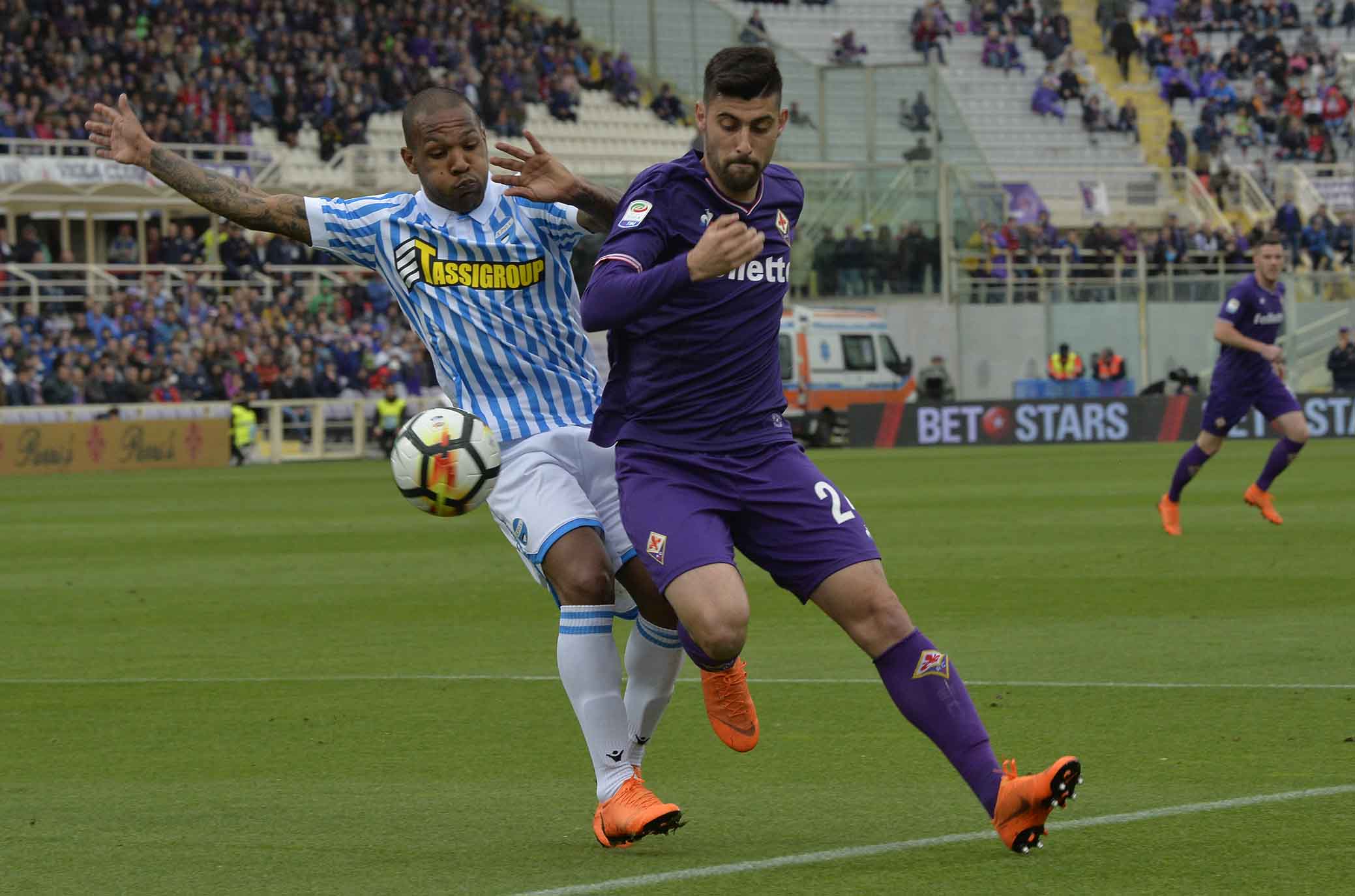 FIORENTINA-SPAL 15-04-2018 MARCO SAPONARA. SILPRESS/GALASSI SILVANO