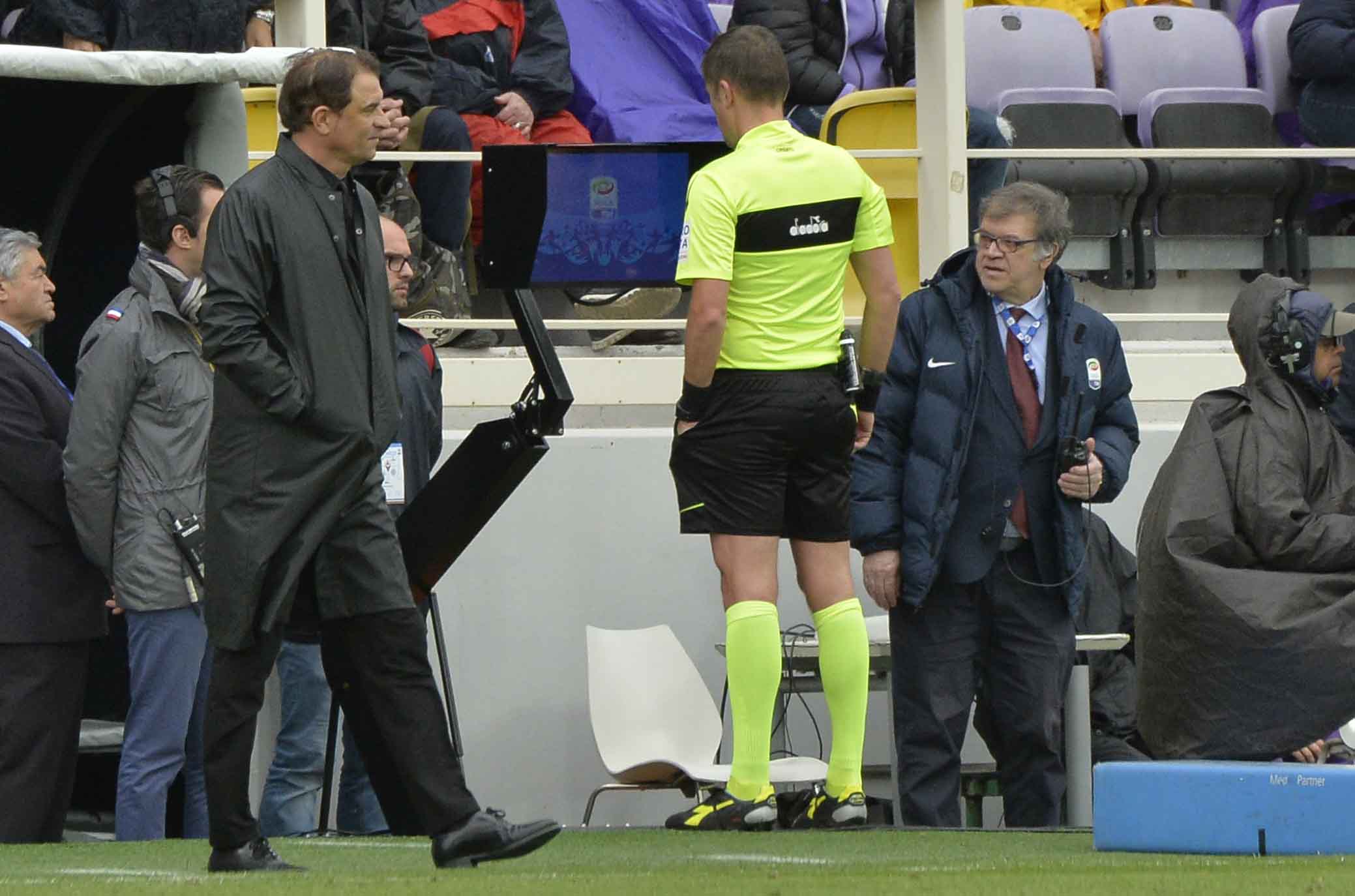 I precedenti con Orsato non sono ottimi. Lo scorso anno ha arbitrato i viola una volta