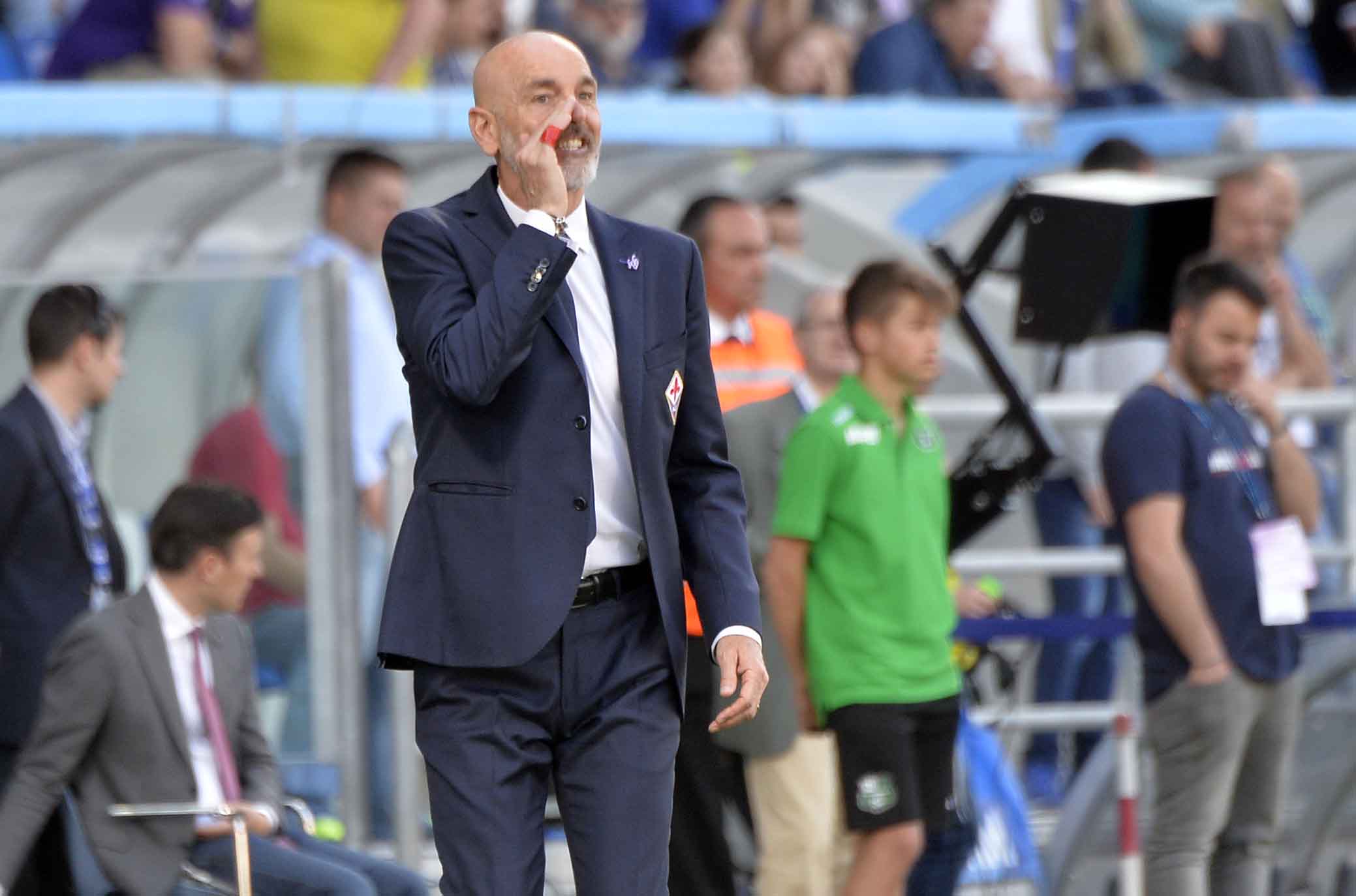 SASSUOLO-FIORENTINA 21-04-2018 STEFANO PIOLI. SILPRESS/GALASSI SILVANO