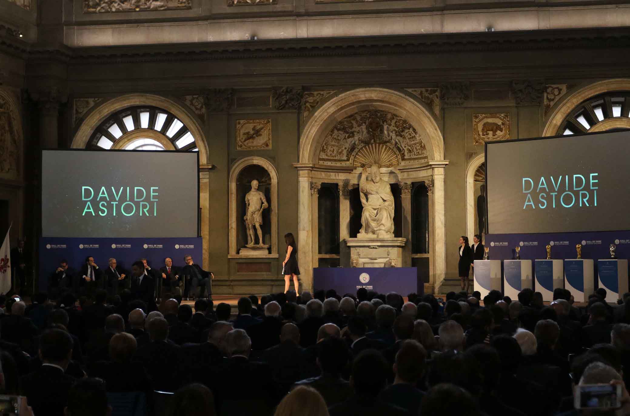 FIRENZE 09-04-2018 HALL OF FAME.</p><p>SALONE DEI CINQUECENTO PALAZZO VECCHIO. IN RICORDO DI DAVIDE ASTORI. SILPRESS/GALASSI SILANO
