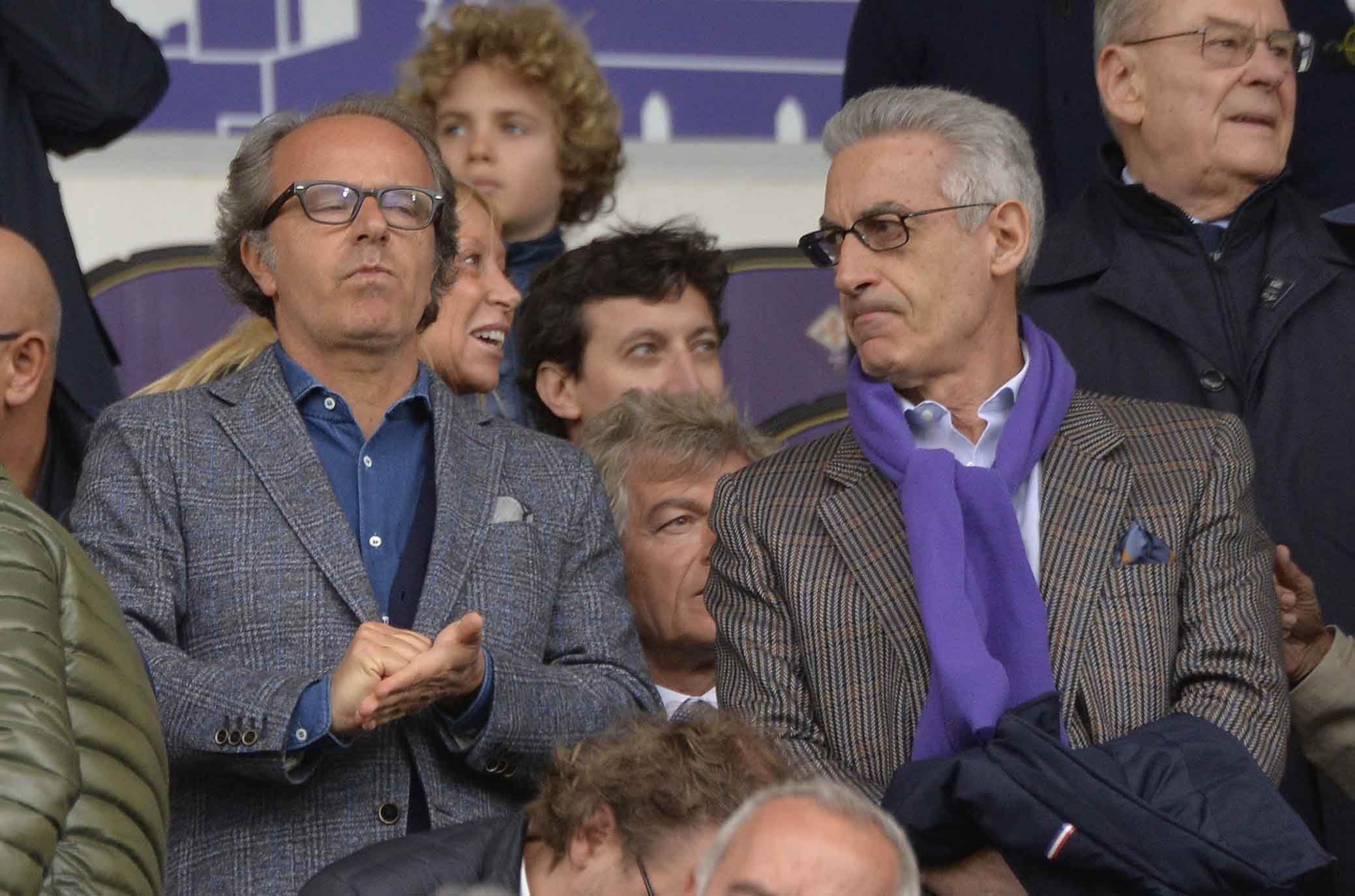 Andrea Della Valle, dopo la partita al Franchi lascia lo stadio senza dichiarazioni