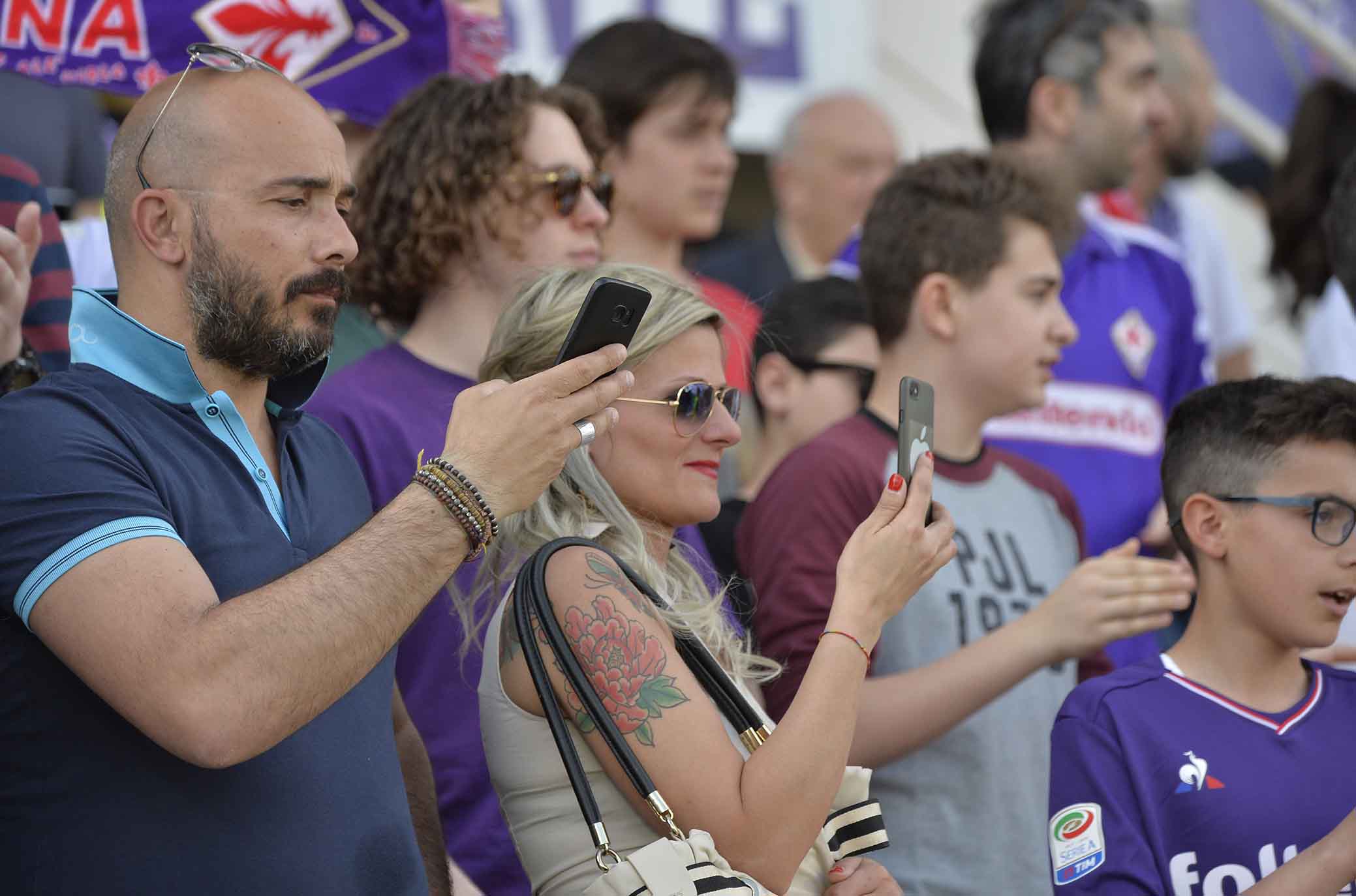 FIORENTINA-NAPOLI 29-04-2018 TIFOSI. SILPRESS/GALASSI SILVANO