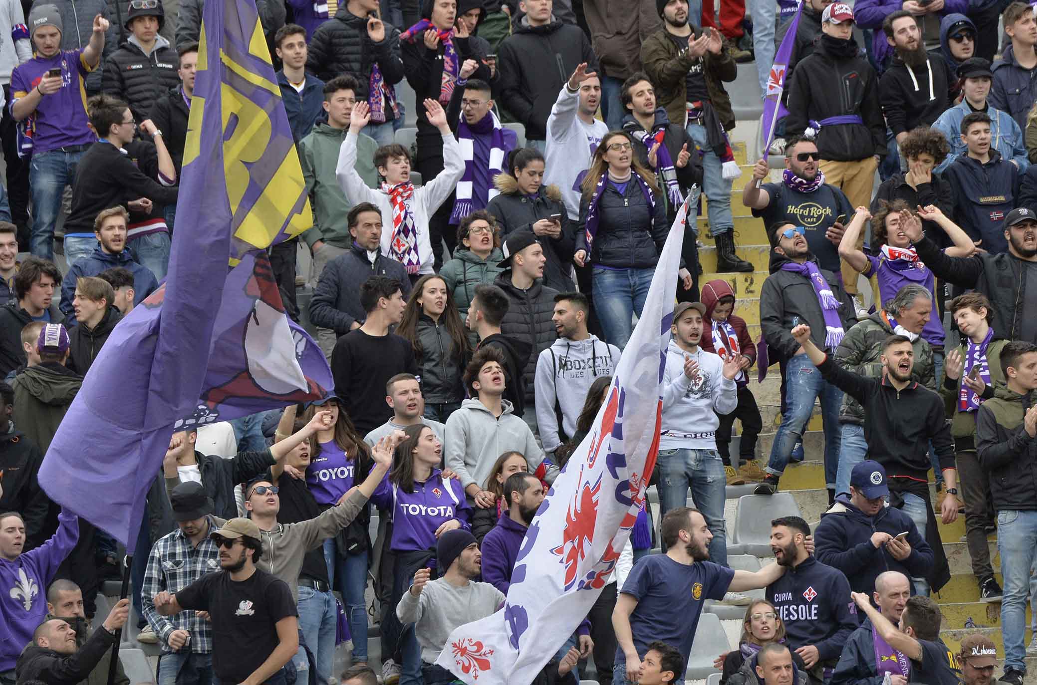 FIORENTINA-CROTONE 31-03-2018 TIFOSI. SILPRESS/GALASSI SILVANO