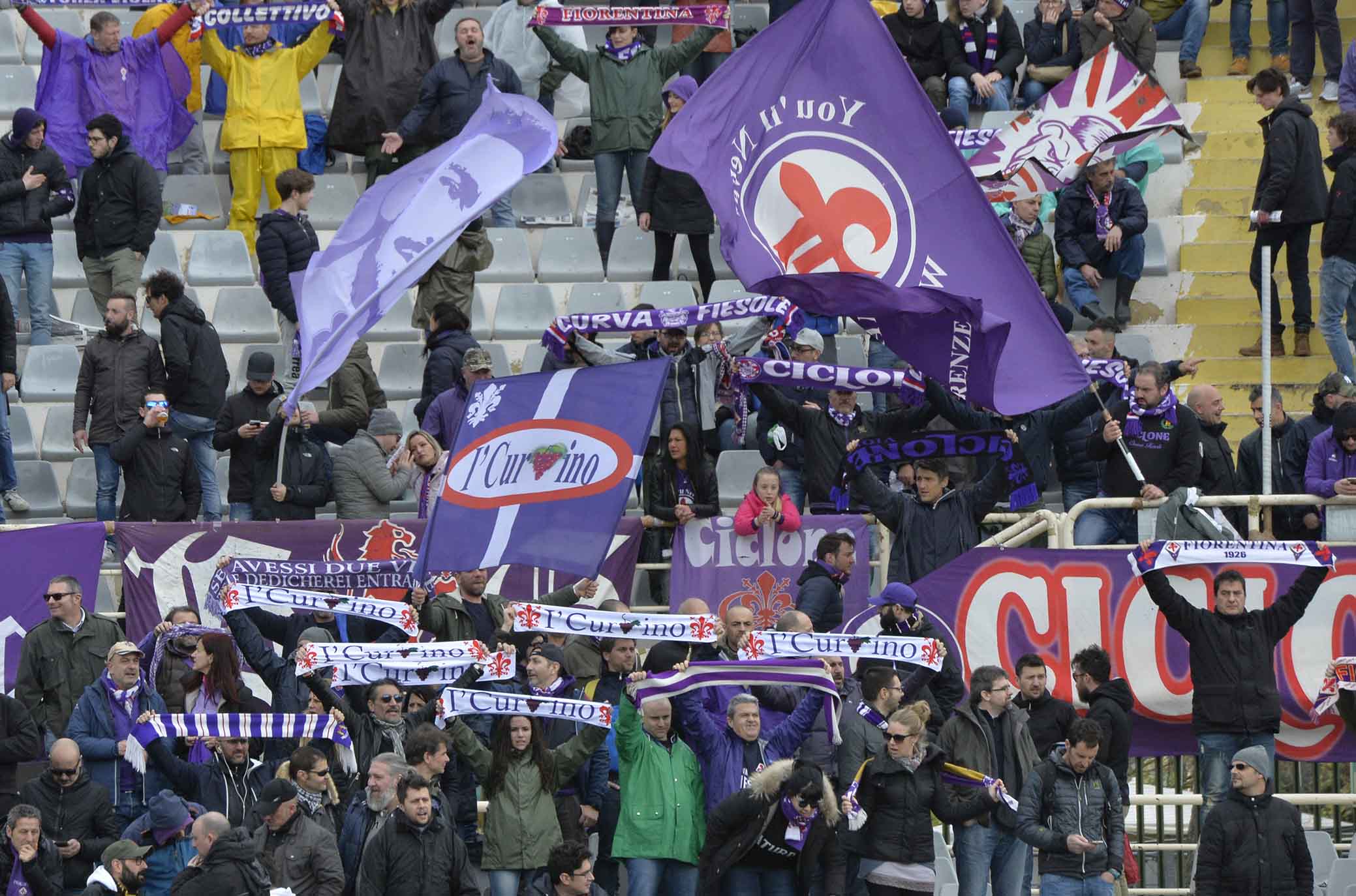 FIORENTINA-CROTONE 31-03-2018 TIFOSI. SILPRESS/GALASSI SILVANO
