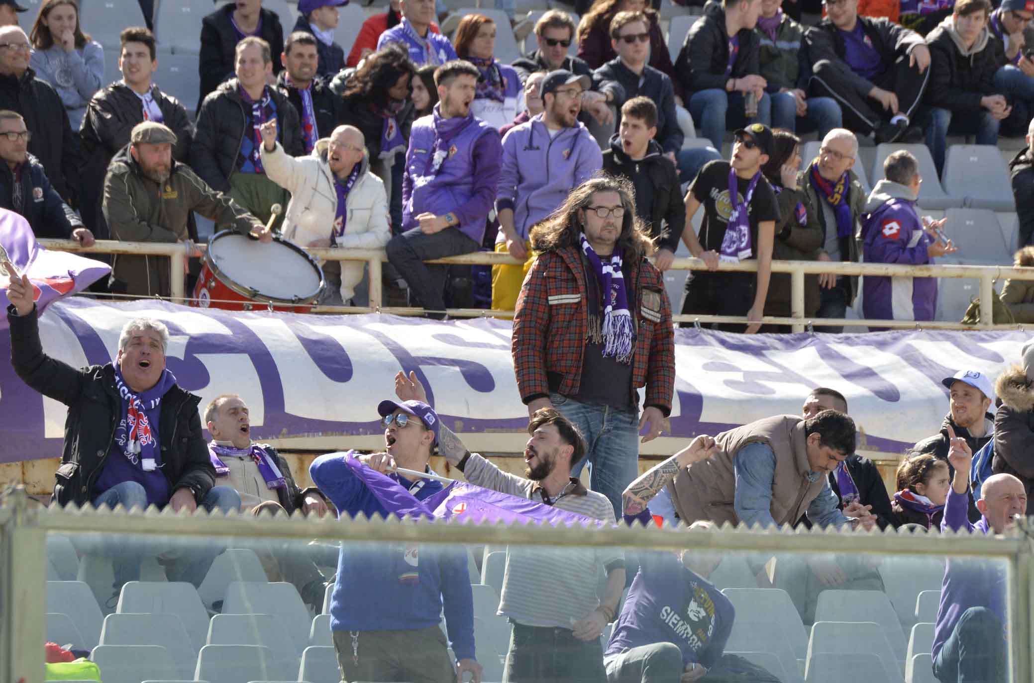 FIORENTINA-CROTONE 31-03-2018 TIFOSI. SILPRESS/GALASSI SILVANO