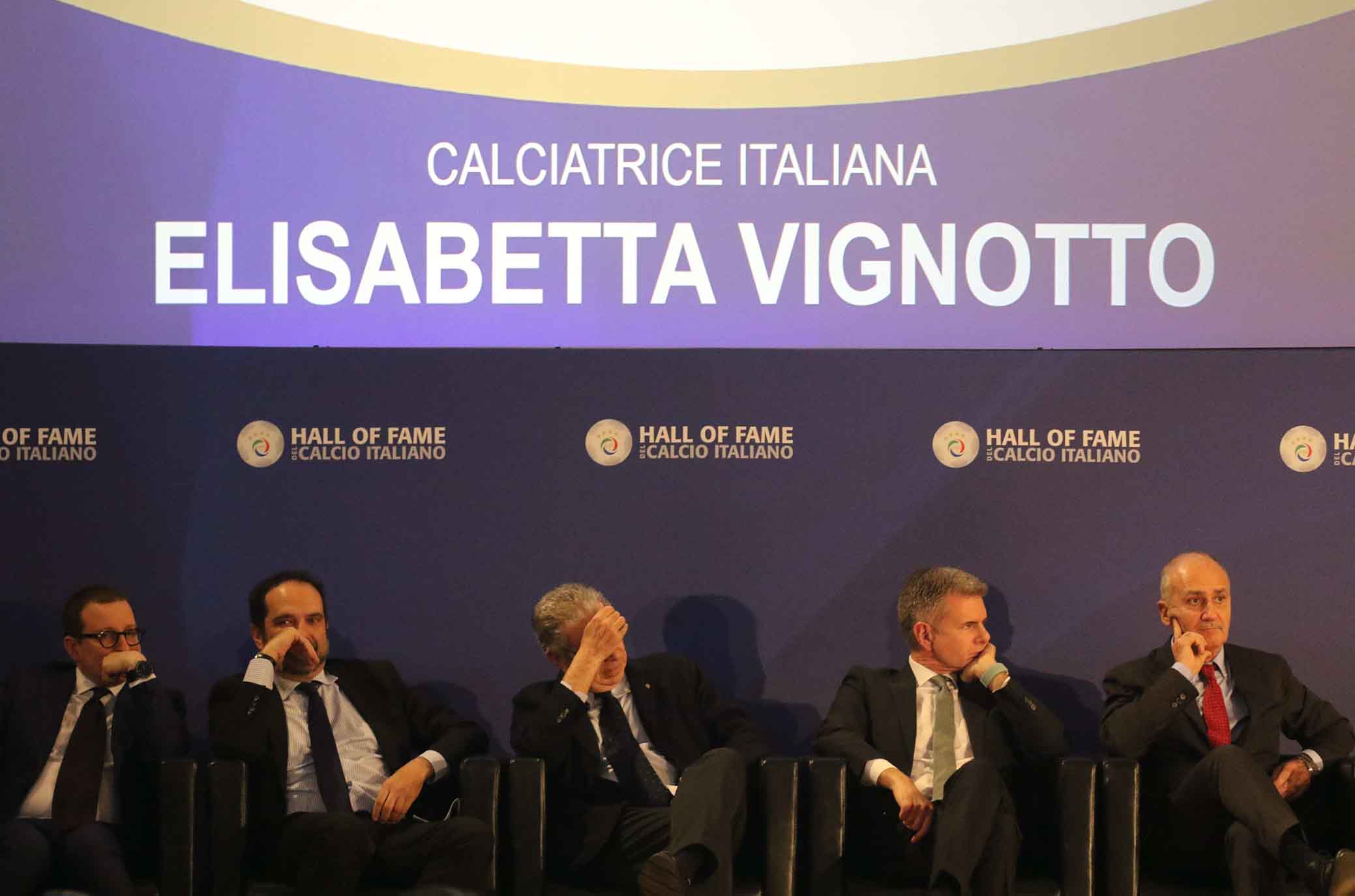 FIRENZE 09-04-2018 HALL OF FAME. SALONE DEI CINQUECENTO PALAZZO VECCHIO. ELISABETTA VIGNOTTO E ILARIA D'AMICO. SILPRESS/GALASSI SILANO