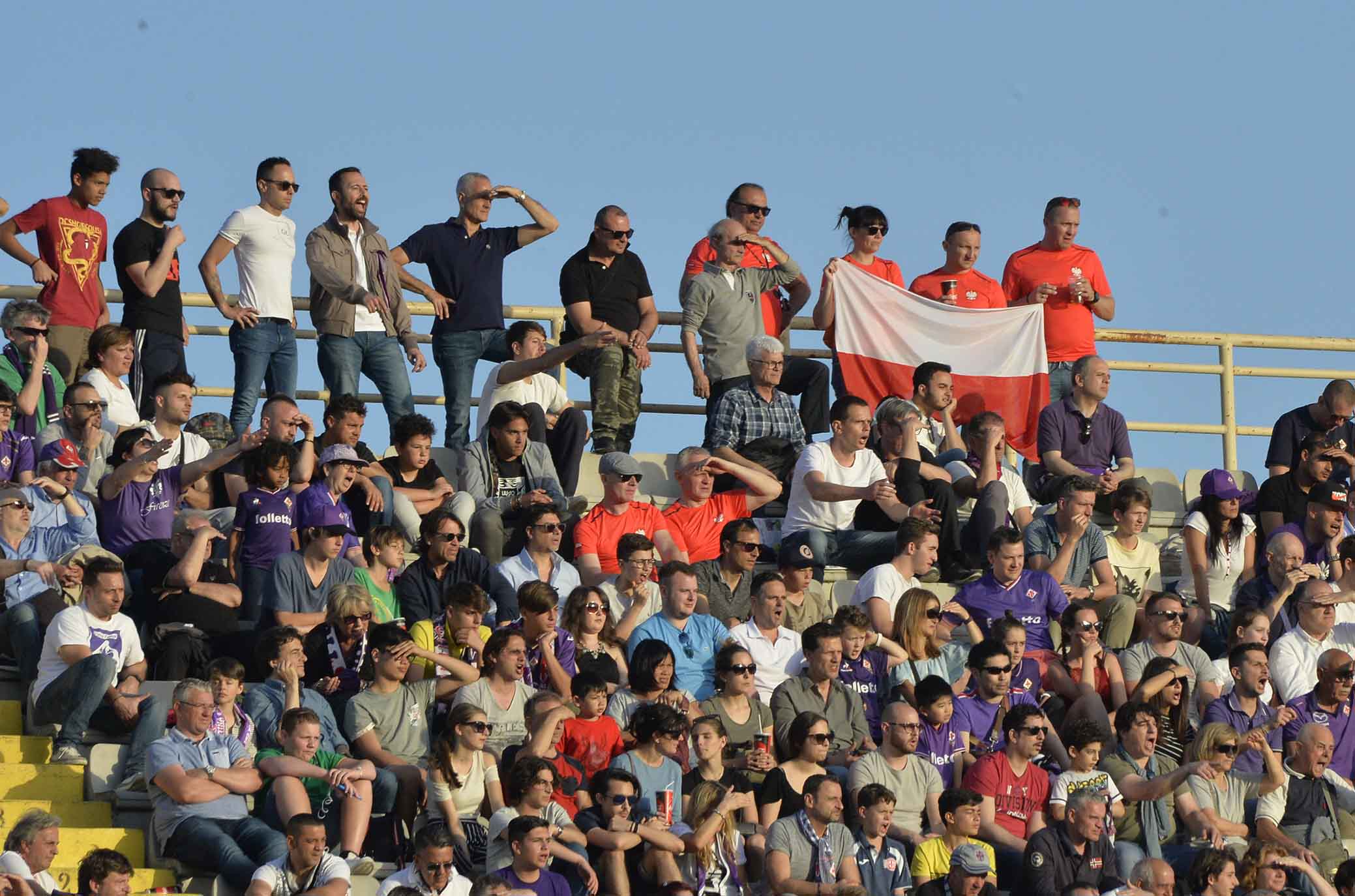 FIORENTINA-NAPOLI 29-04-2018 TIFOSI. SILPRESS/GALASSI SILVANO