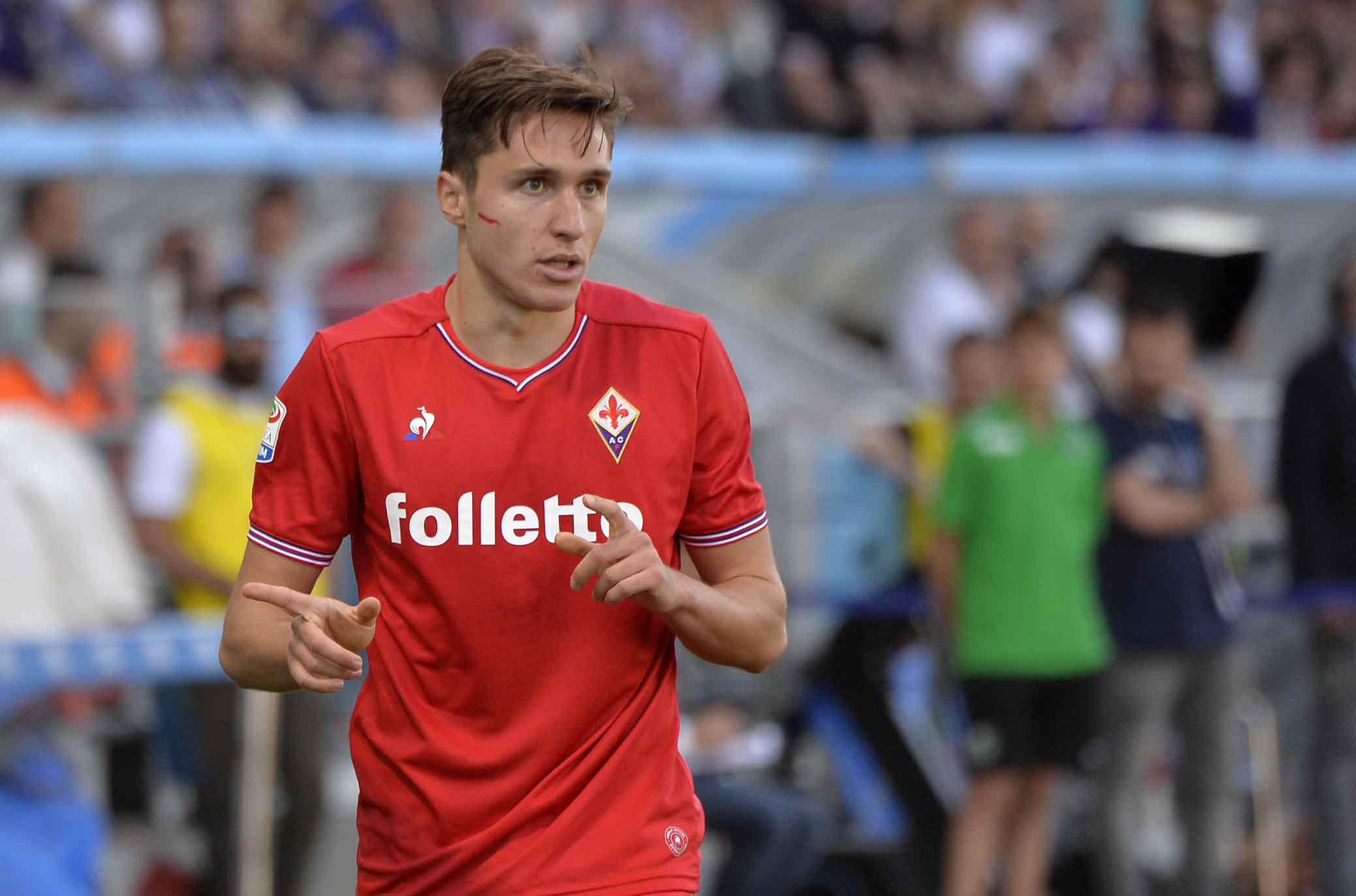 SASSUOLO-FIORENTINA 21-04-2018 FEDERICO CHIESA. SILPRESS/GALASSI SILVANO