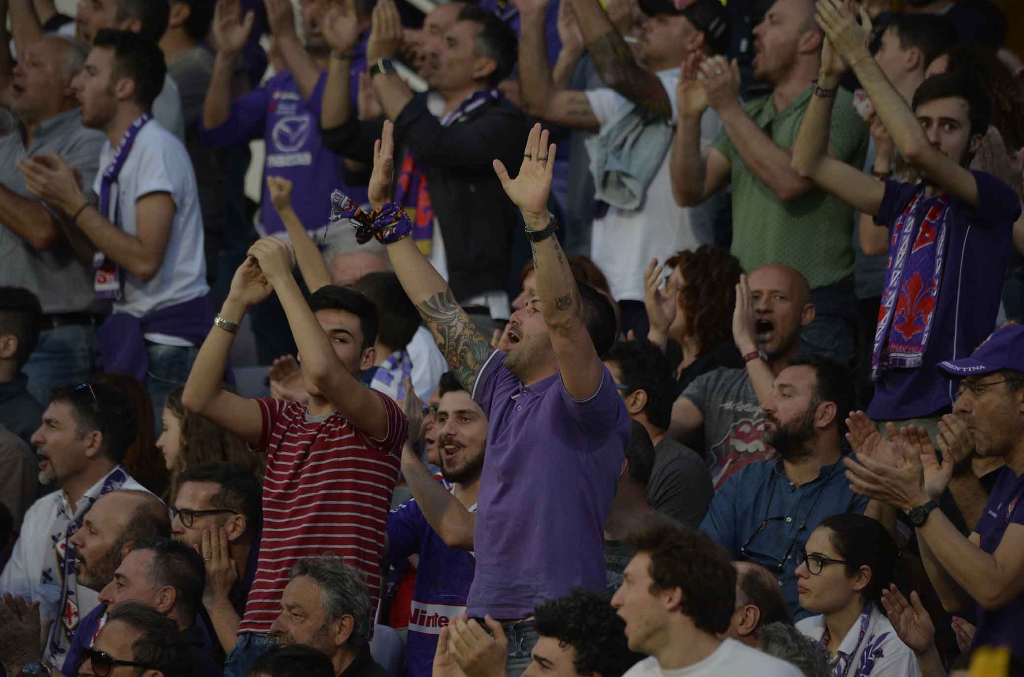 FIORENTINA-NAPOLI 29-04-2018 TIFOSI. SILPRESS/GALASSI SILVANO