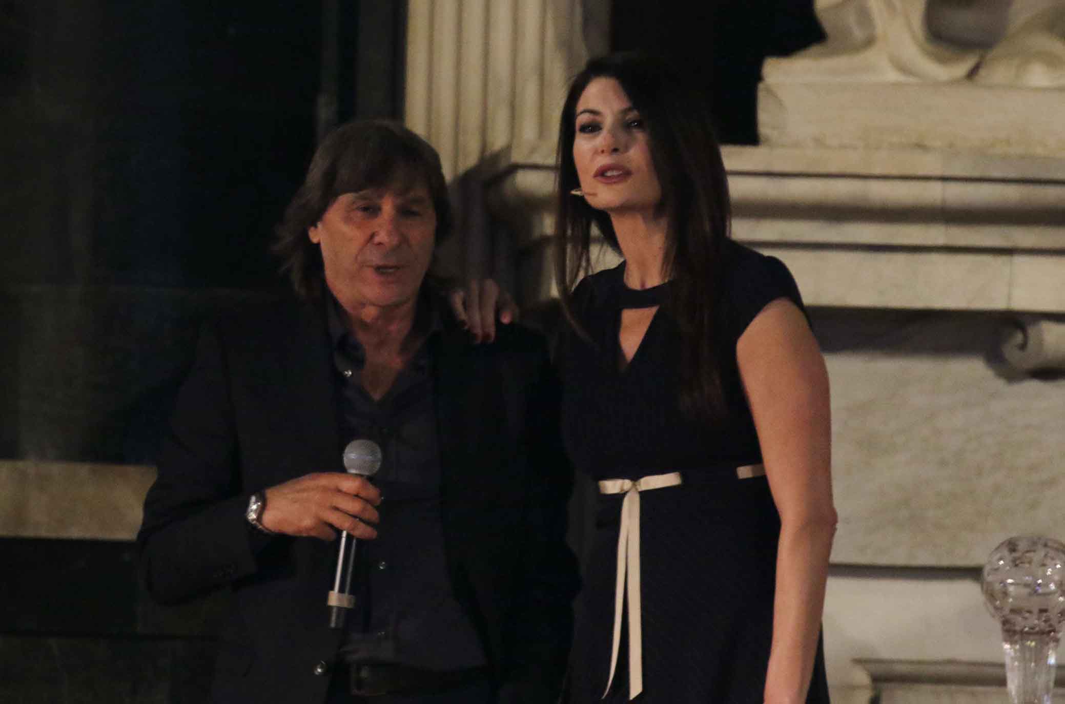 FIRENZE 09-04-2018 HALL OF FAME. SALONE DEI CINQUECENTO PALAZZO VECCHIO. BRUNO CONTI E ILARIA D'AMICO. SILPRESS/GALASSI SILANO