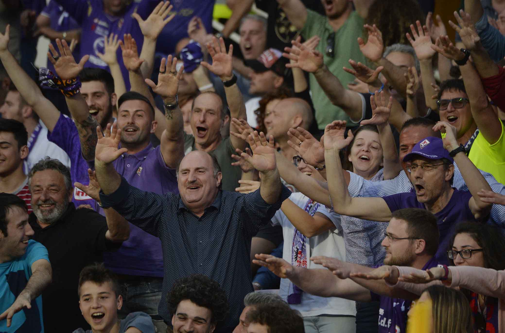 FIORENTINA-NAPOLI 29-04-2018 TIFOSI. SILPRESS/GALASSI SILVANO