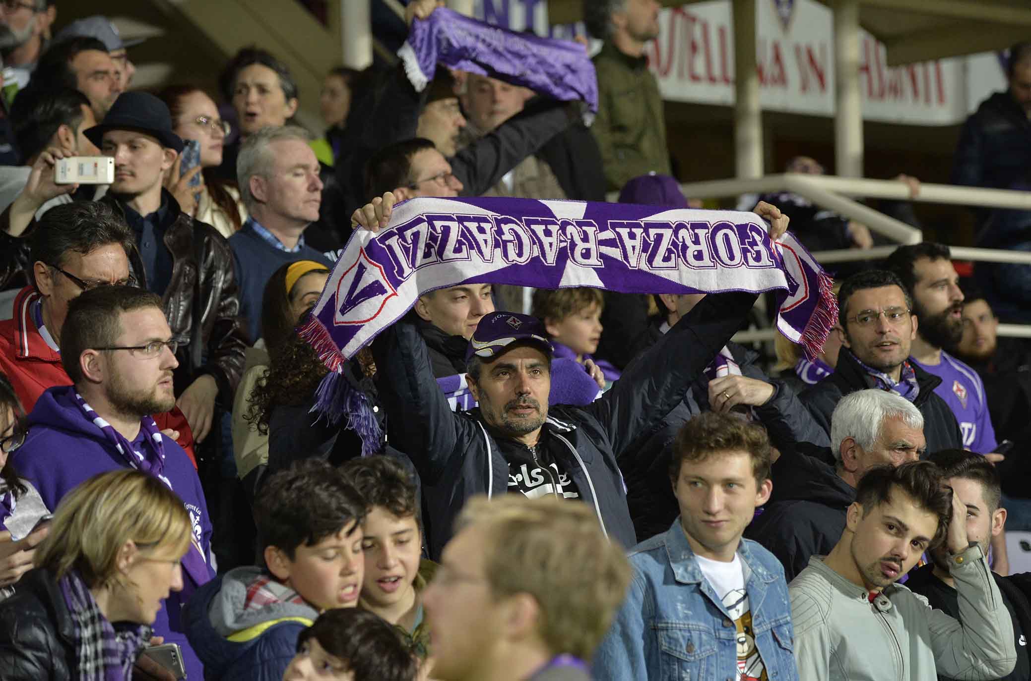 FIORENTINA-LAZIO 18-04-2018 TIFOSI. SILPRESS/GALASSI SILVANO