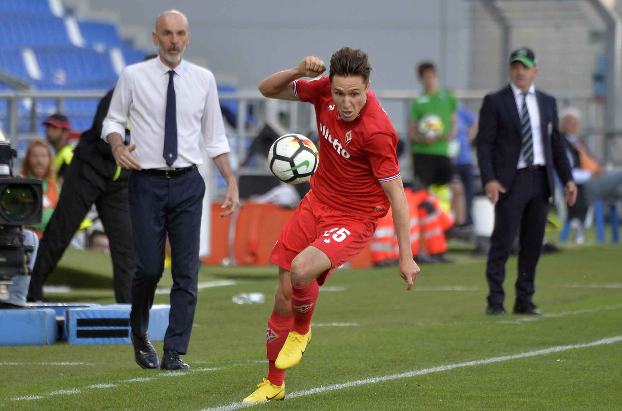 SASSUOLO-FIORENTINA 21-04-2018 FEDERICO CHIESA. SILPRESS/GALASSI SILVANO