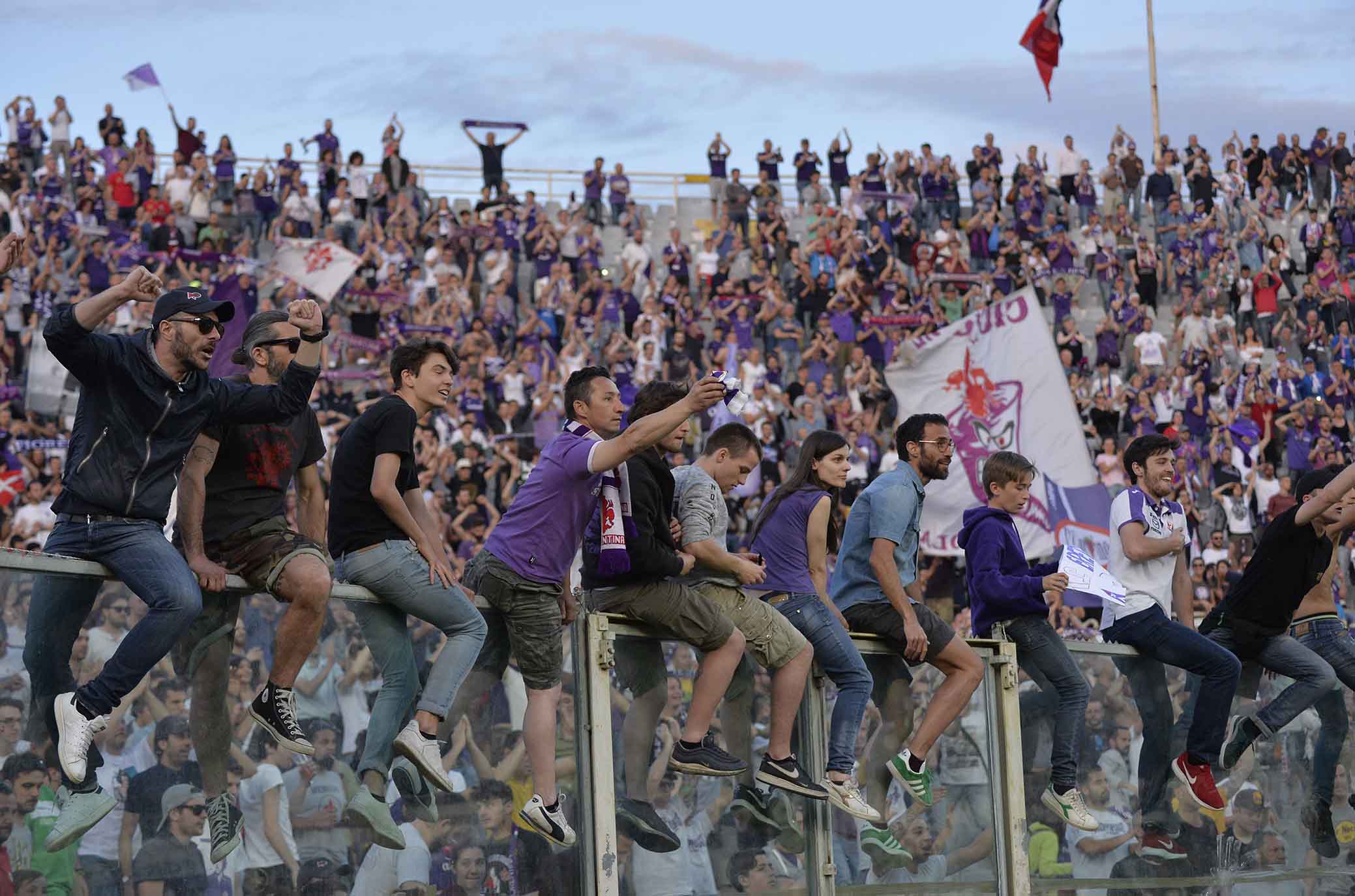FIORENTINA-NAPOLI 29-04-2018 TIFOSI. SILPRESS/GALASSI SILVANO