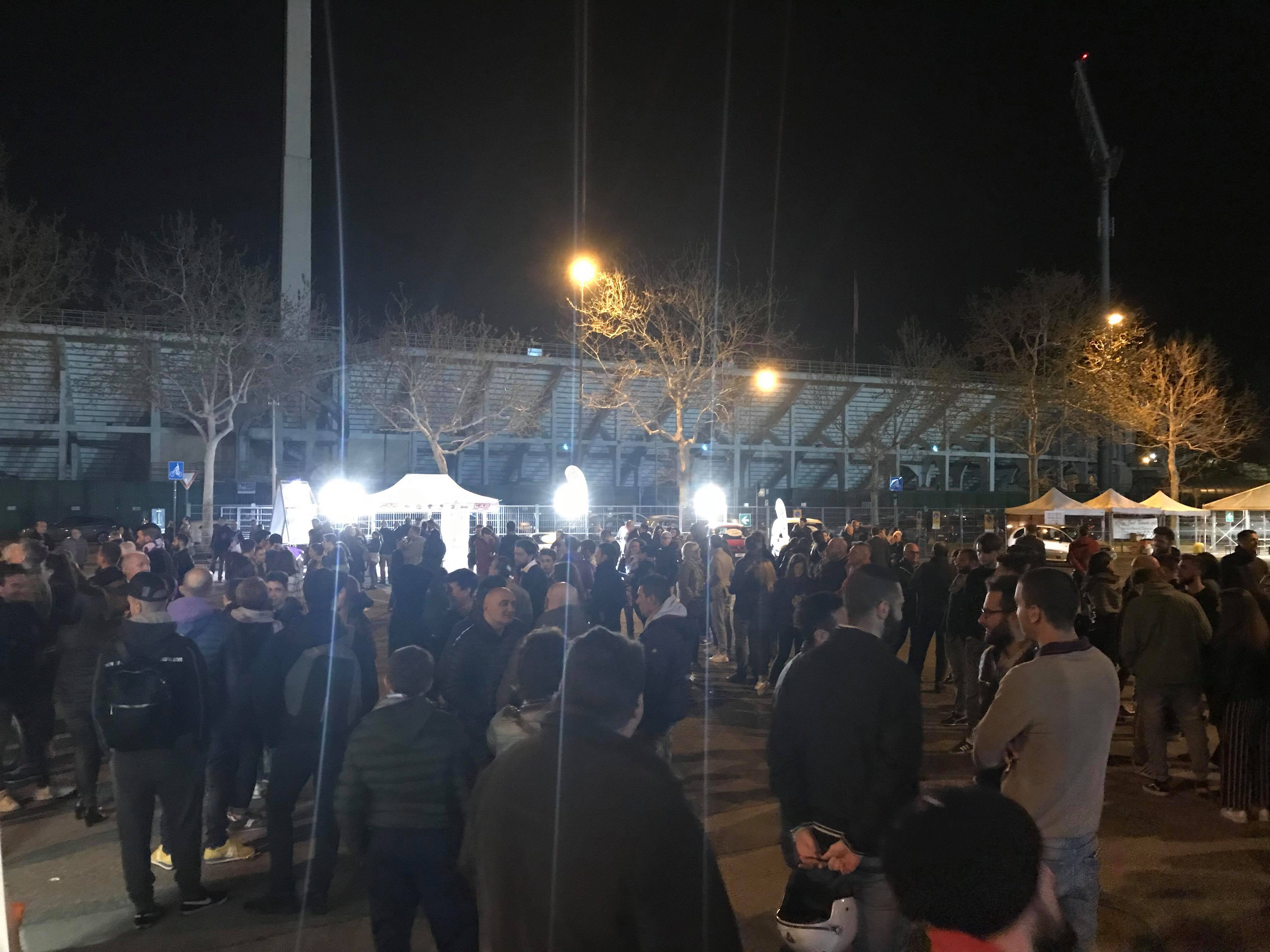In 200 ad aspettare la Fiorentina di ritorno da Roma (FOTO)
