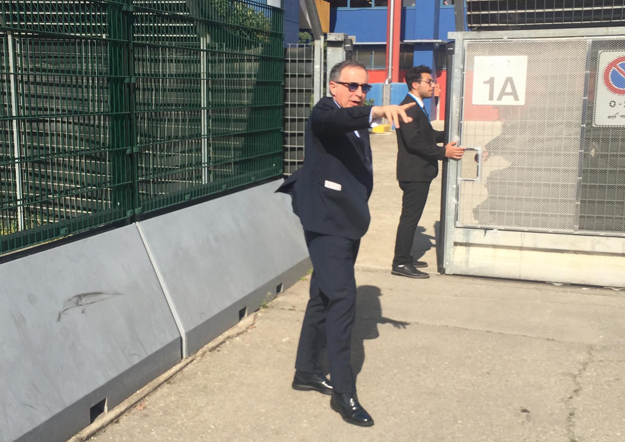 Centro Sportivo, oggi il primo allenamento. Mario Cognigni ha salutato la squadra