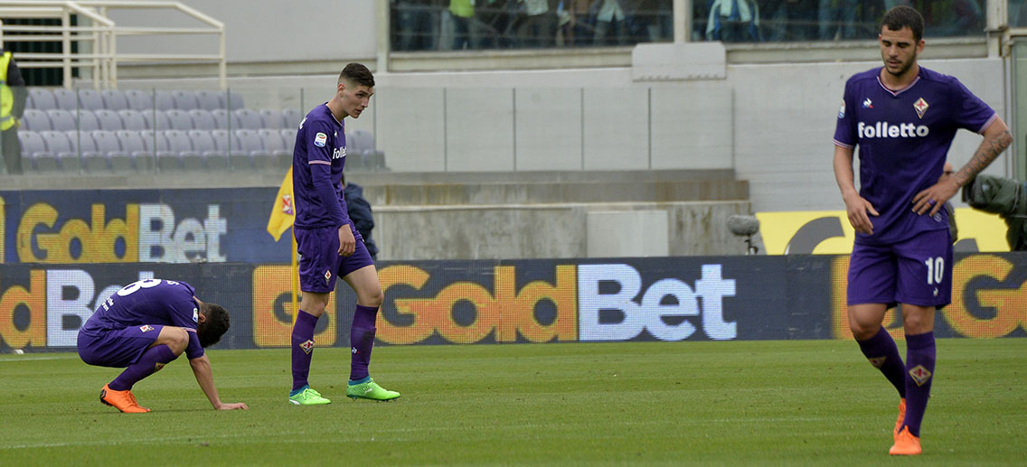 FIORENTINA-SPAL 15-04-2018 DELUSIONE. SILPRESS/GALASSI SILVANO