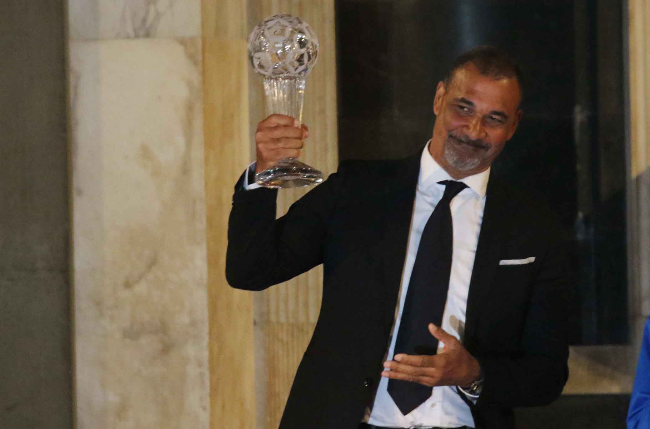 FIRENZE 09-04-2018 HALL OF FAME. SALONE DEI CINQUECENTO PALAZZO VECCHIO. RUUD GULLIT . SILPRESS/GALASSI SILANO