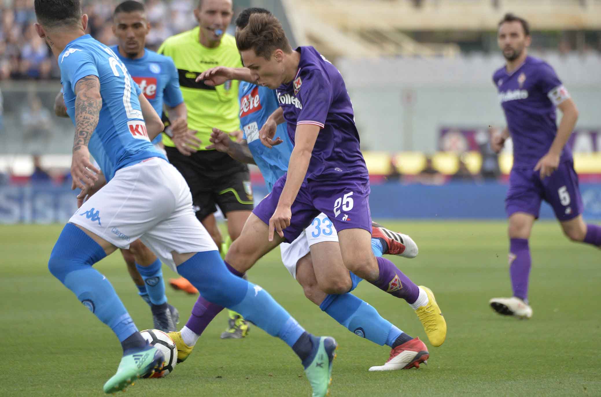 FIORENTINA-NAPOLI 29-04-2018 FEDERICO CHIESA. SILPRESS/GALASSI SILVANO