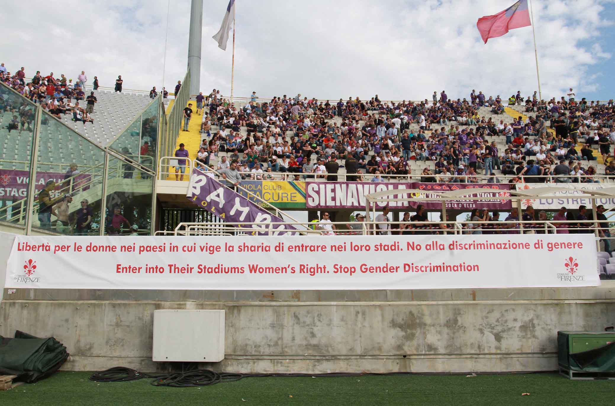 FIORENTINA-NAPOLI 29-04-2018 TIFOSI. SILPRESS/GALASSI SILVANO