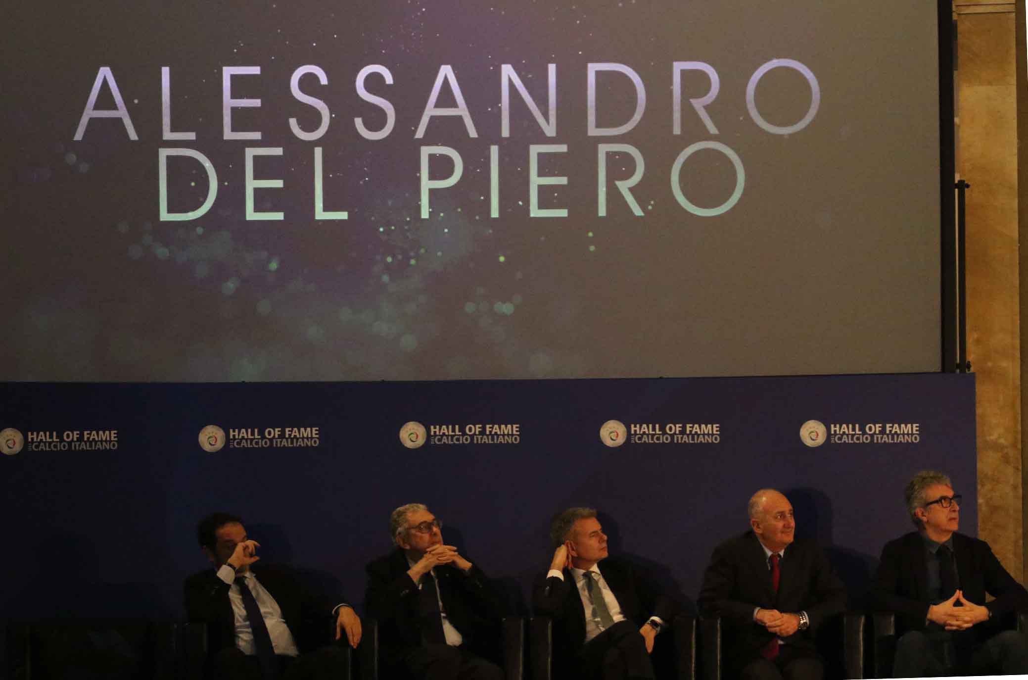 FIRENZE 09-04-2018 HALL OF FAME. SALONE DEI CINQUECENTO PALAZZO VECCHIO. ALESSANDRO DEL PIERO. SILPRESS/GALASSI SILANO