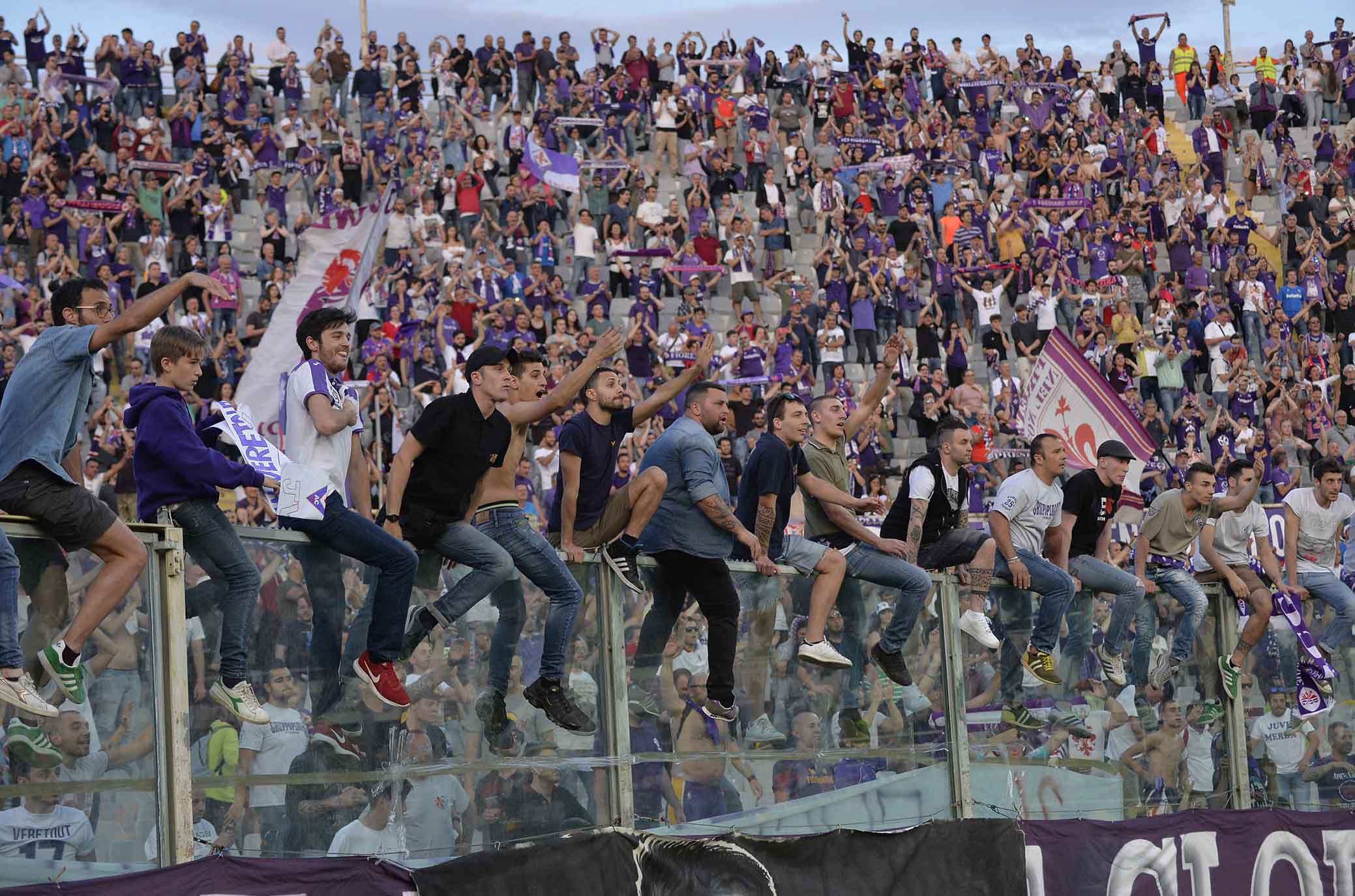 FIORENTINA-NAPOLI 29-04-2018 TIFOSI. SILPRESS/GALASSI SILVANO