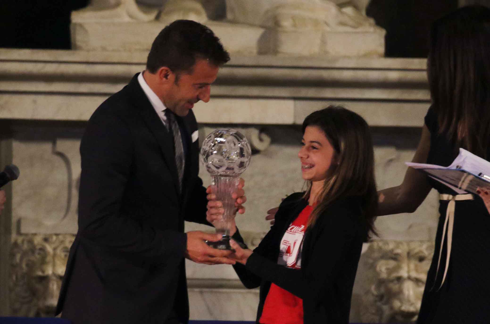 FIRENZE 09-04-2018 HALL OF FAME. SALONE DEI CINQUECENTO PALAZZO VECCHIO. ALESSANDRO DEL PIERO. SILPRESS/GALASSI SILANO
