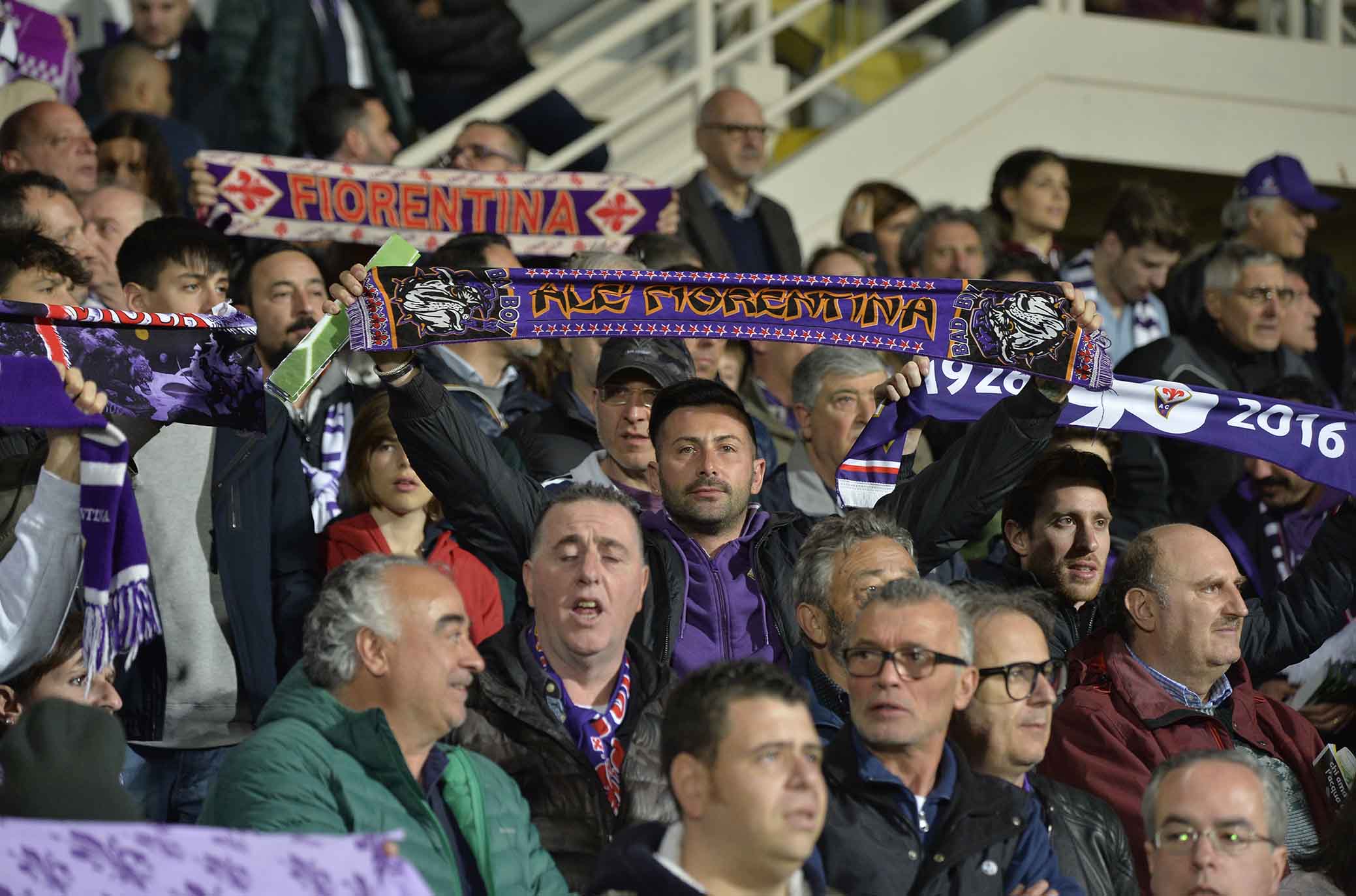 FIORENTINA-LAZIO 18-04-2018 TIFOSI. SILPRESS/GALASSI SILVANO