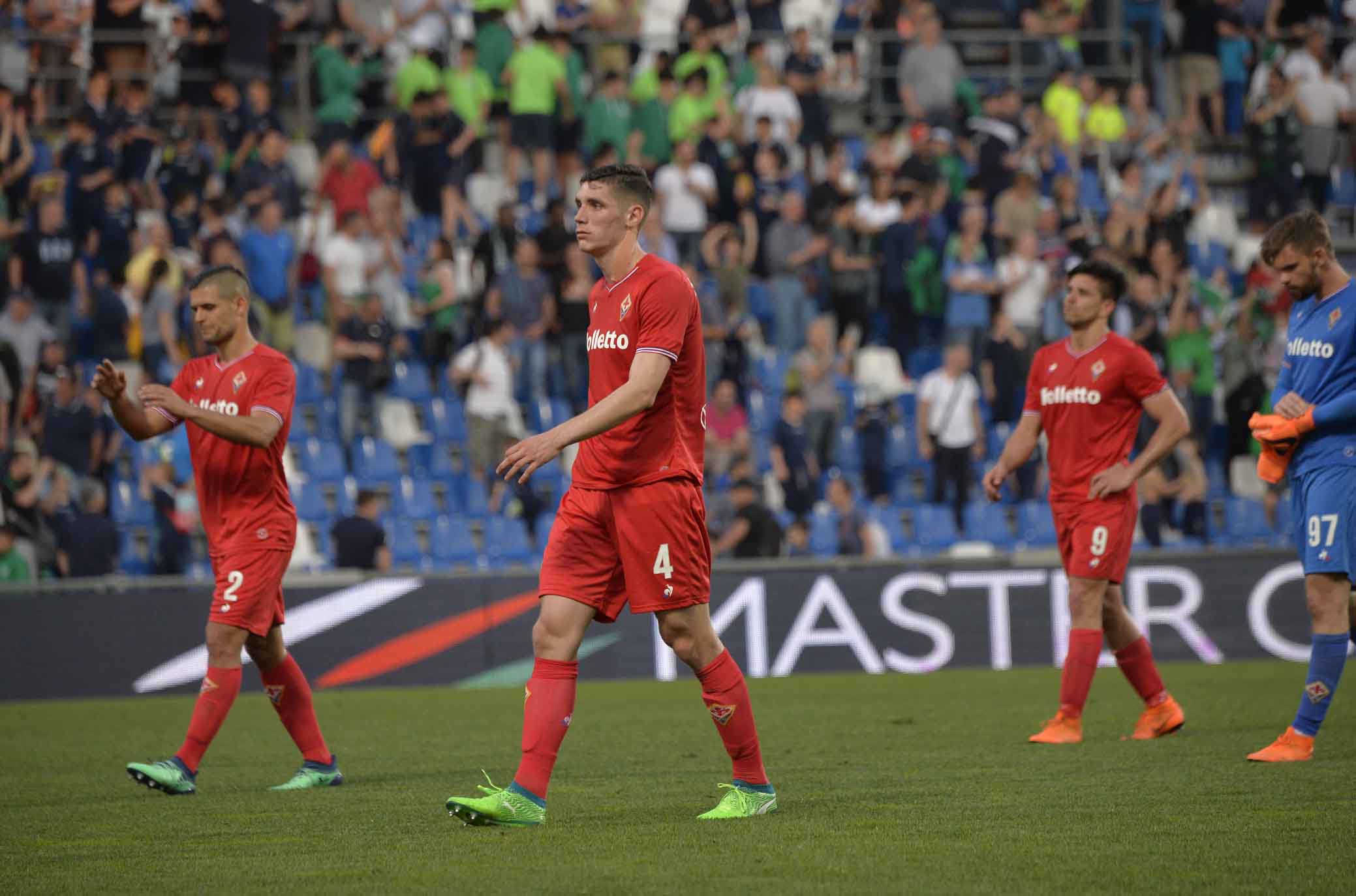 SASSUOLO-FIORENTINA 21-04-2018 DELUSIONE . SILPRESS/GALASSI SILVANO