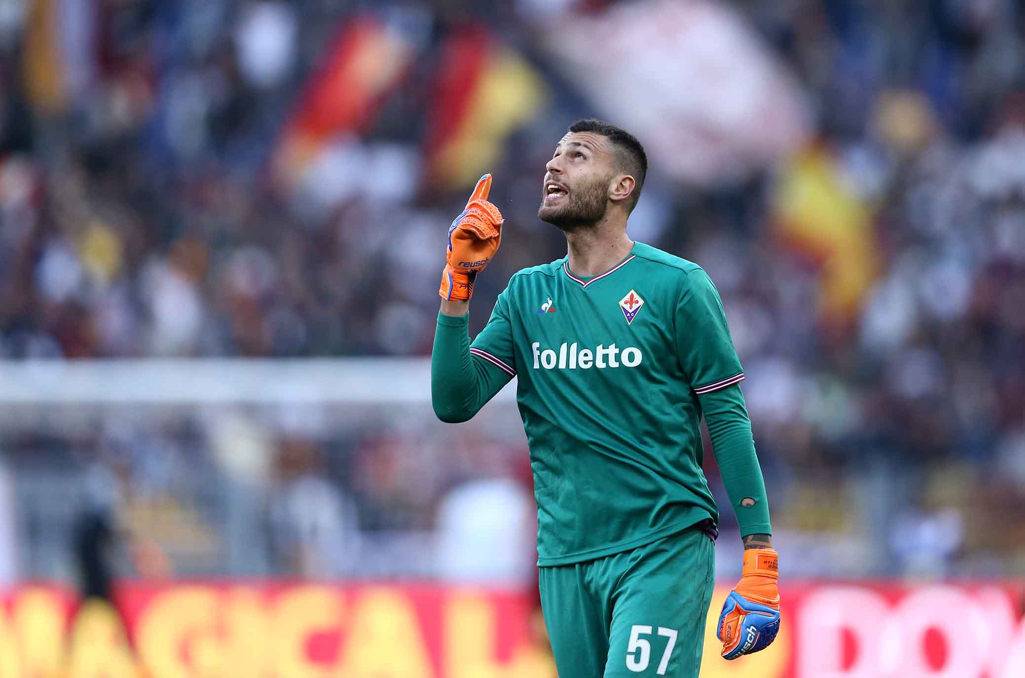 Sportiello: "Giochiamo in 12. Grazie Davide! Non molliamo!"