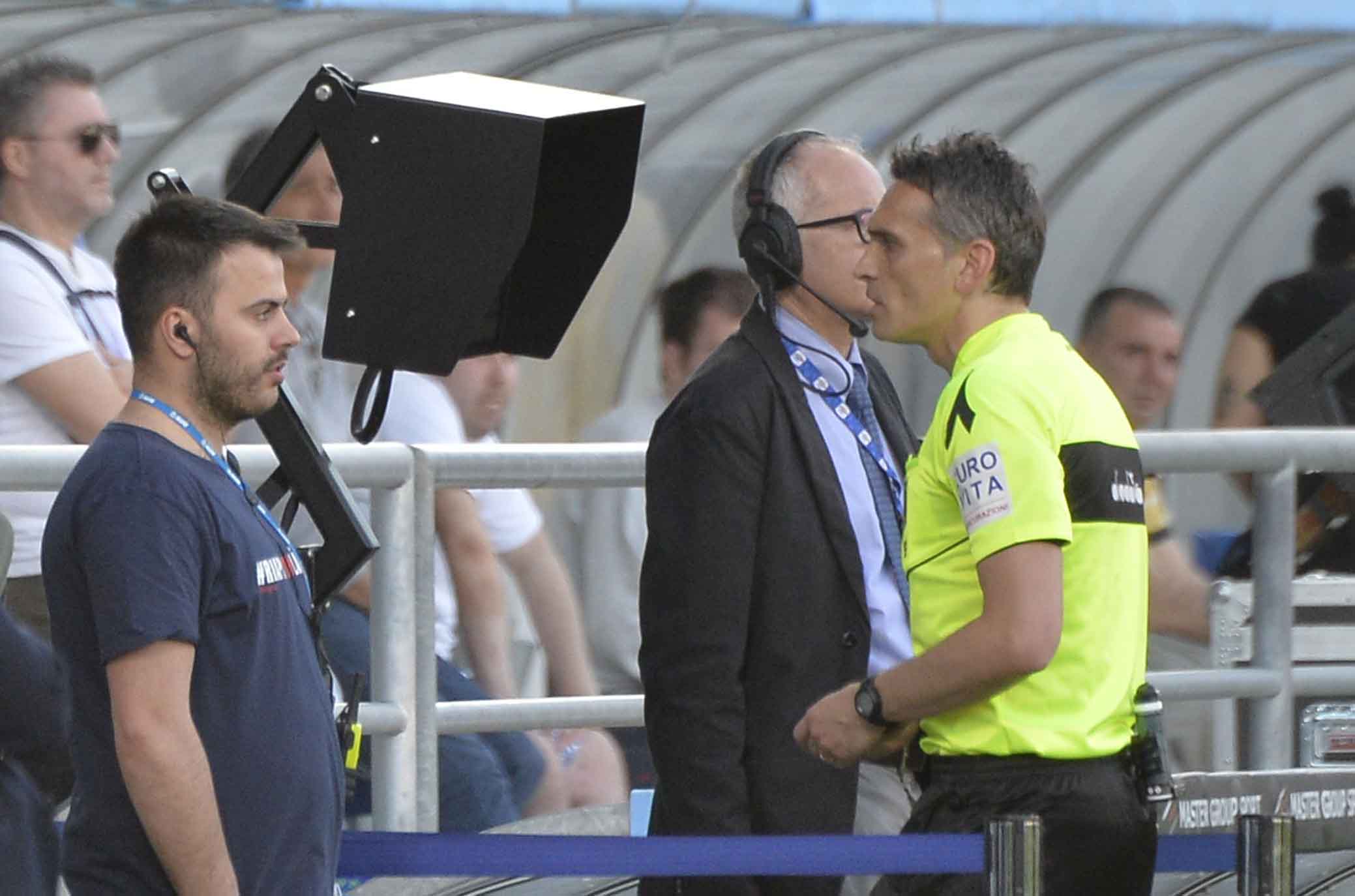 SASSUOLO-FIORENTINA 21-04-2018 IRRATI AL VAR. SILPRESS/GALASSI SILVANO