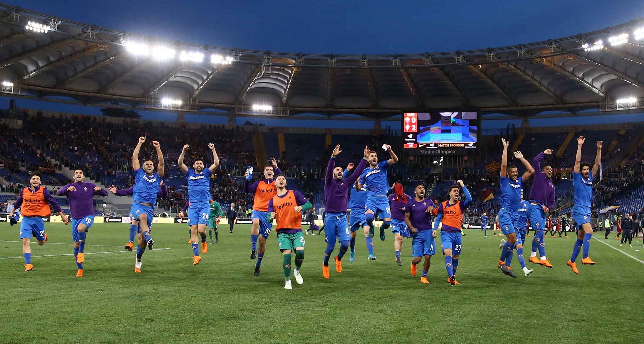 I viola sbancano l'Olimpico e mettono la sesta