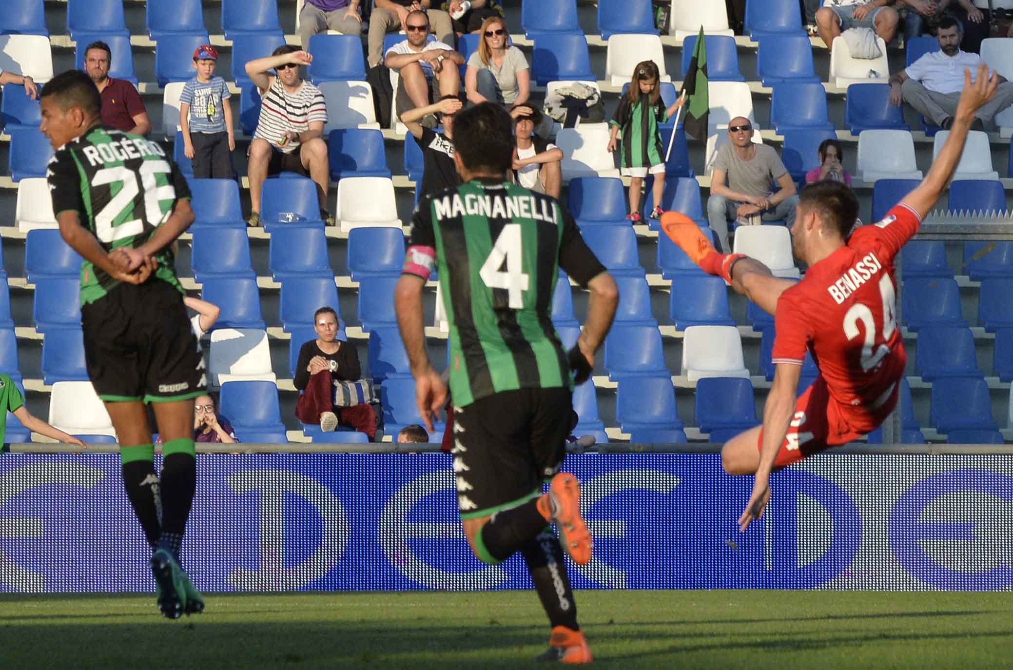 SASSUOLO-FIORENTINA 21-04-2018 MARCO BENASSI. SILPRESS/GALASSI SILVANO