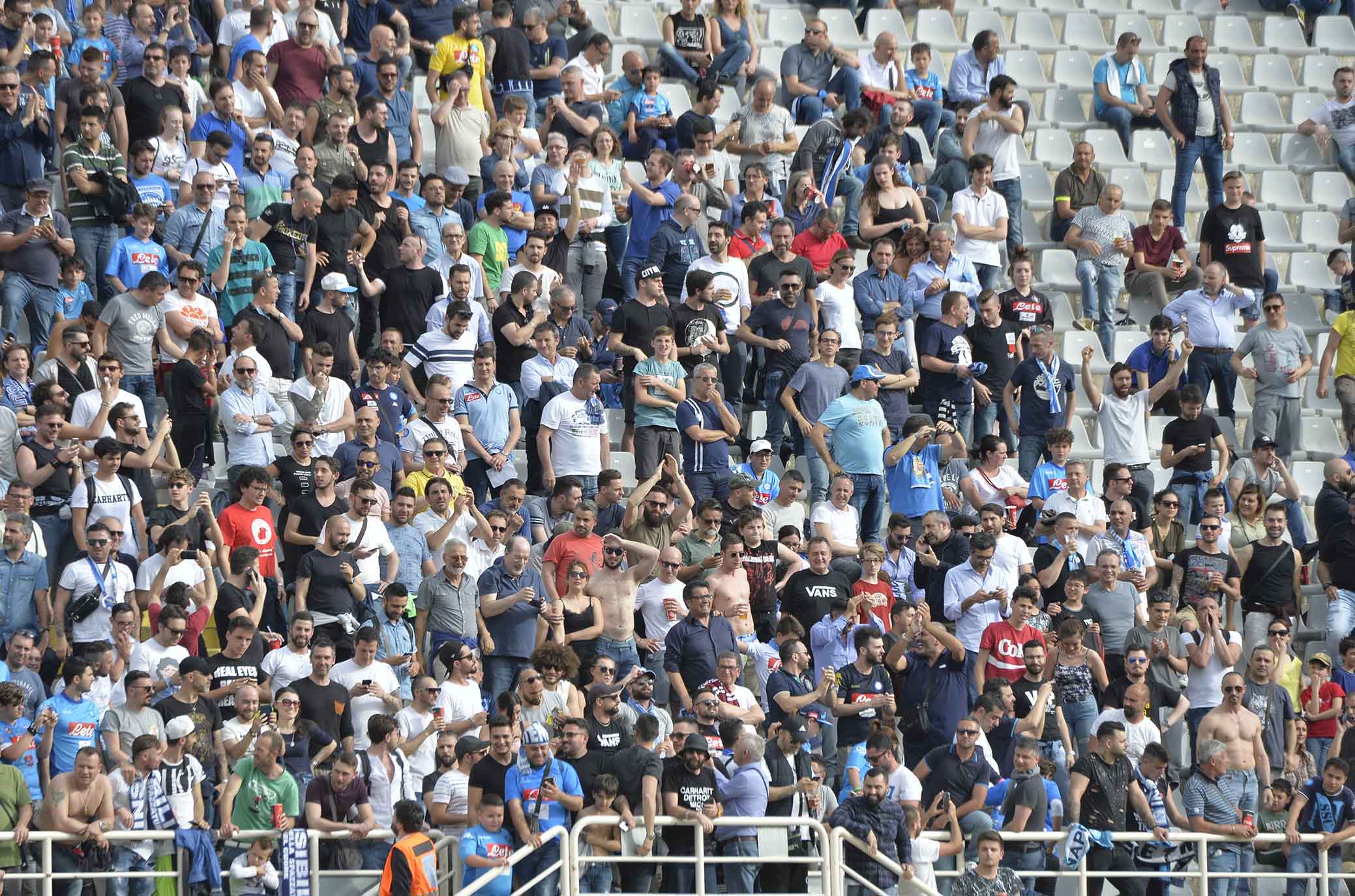 FIORENTINA-NAPOLI 29-04-2018 TIFOSI NAPOLI. SILPRESS/GALASSI SILVANO