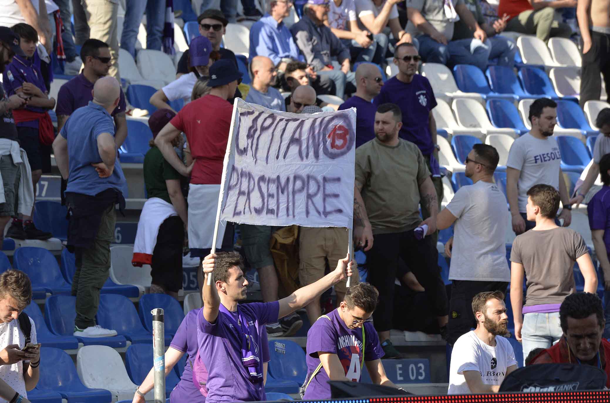 SASSUOLO-FIORENTINA 21-04-2018 tifosi. SILPRESS/GALASSI SILVANO